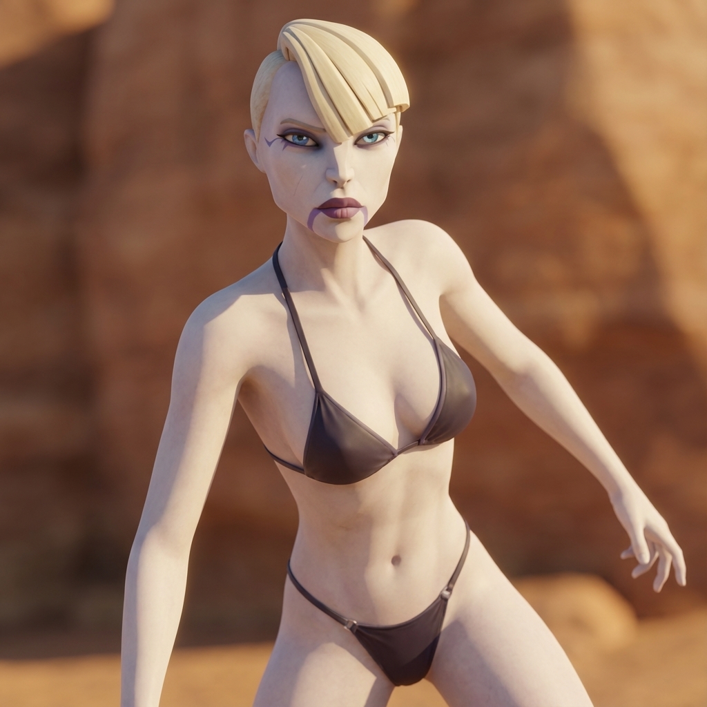 Asajj Ventress (Clone Wars) Rule 34 Image