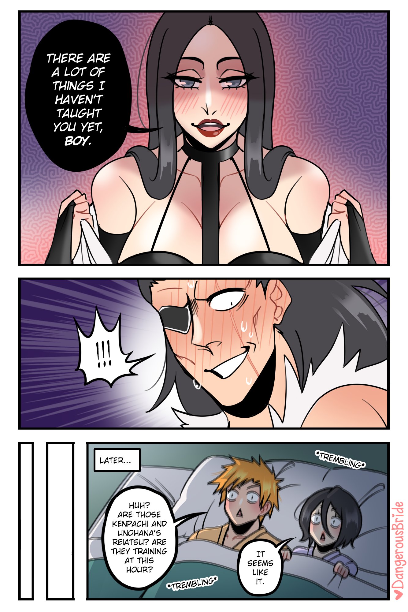 Kenpachi Zaraki (Bleach) Rule 34 Image