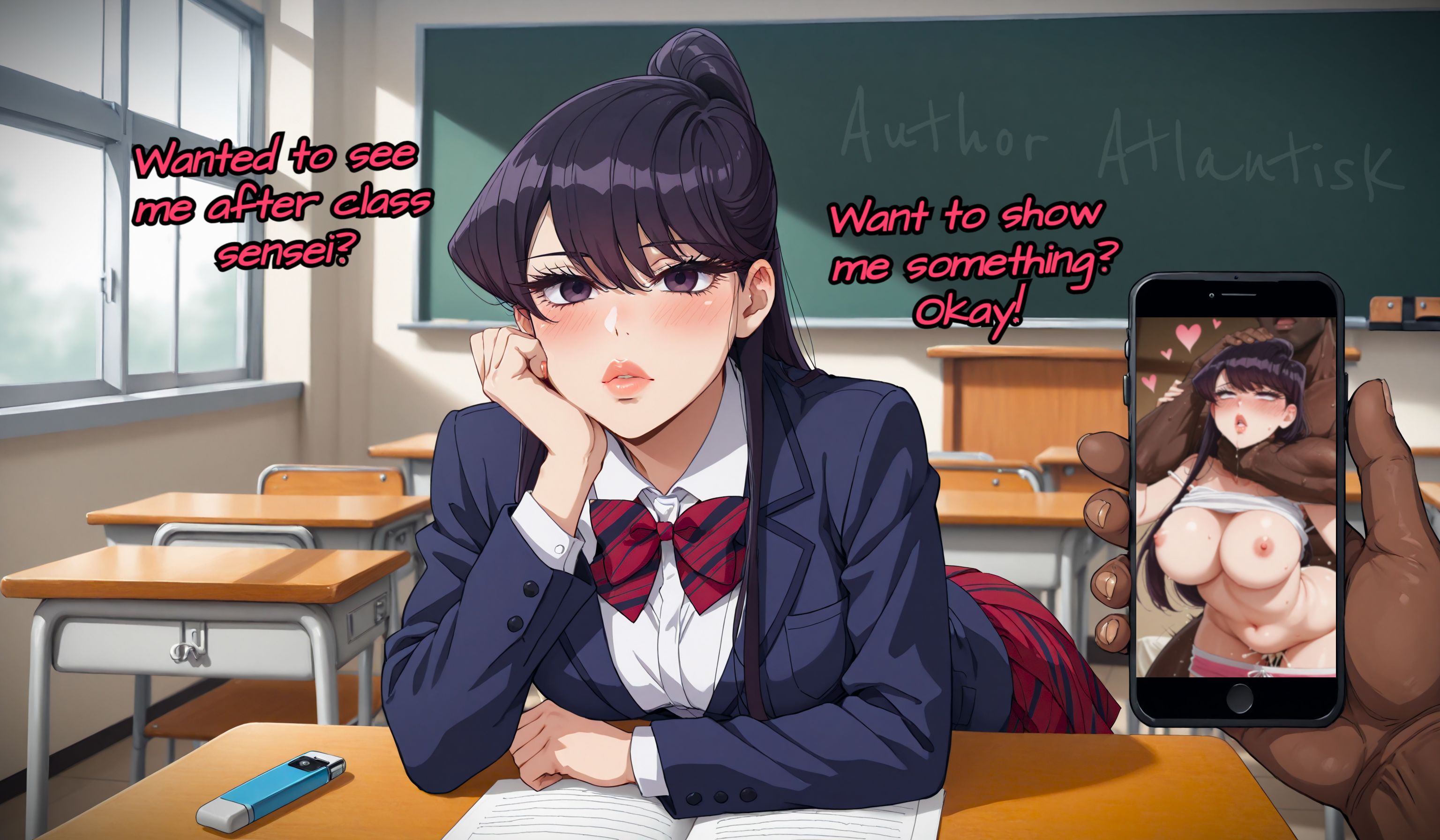 Komi Shouko (Komi) Rule 34 Image