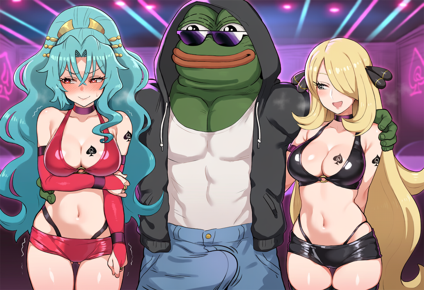 Cynthia (Pokemon) Rule 34 Image