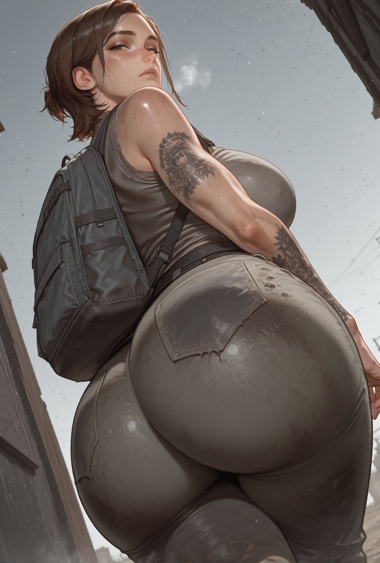 Ellie (The Last Of Us) Rule 34 Image