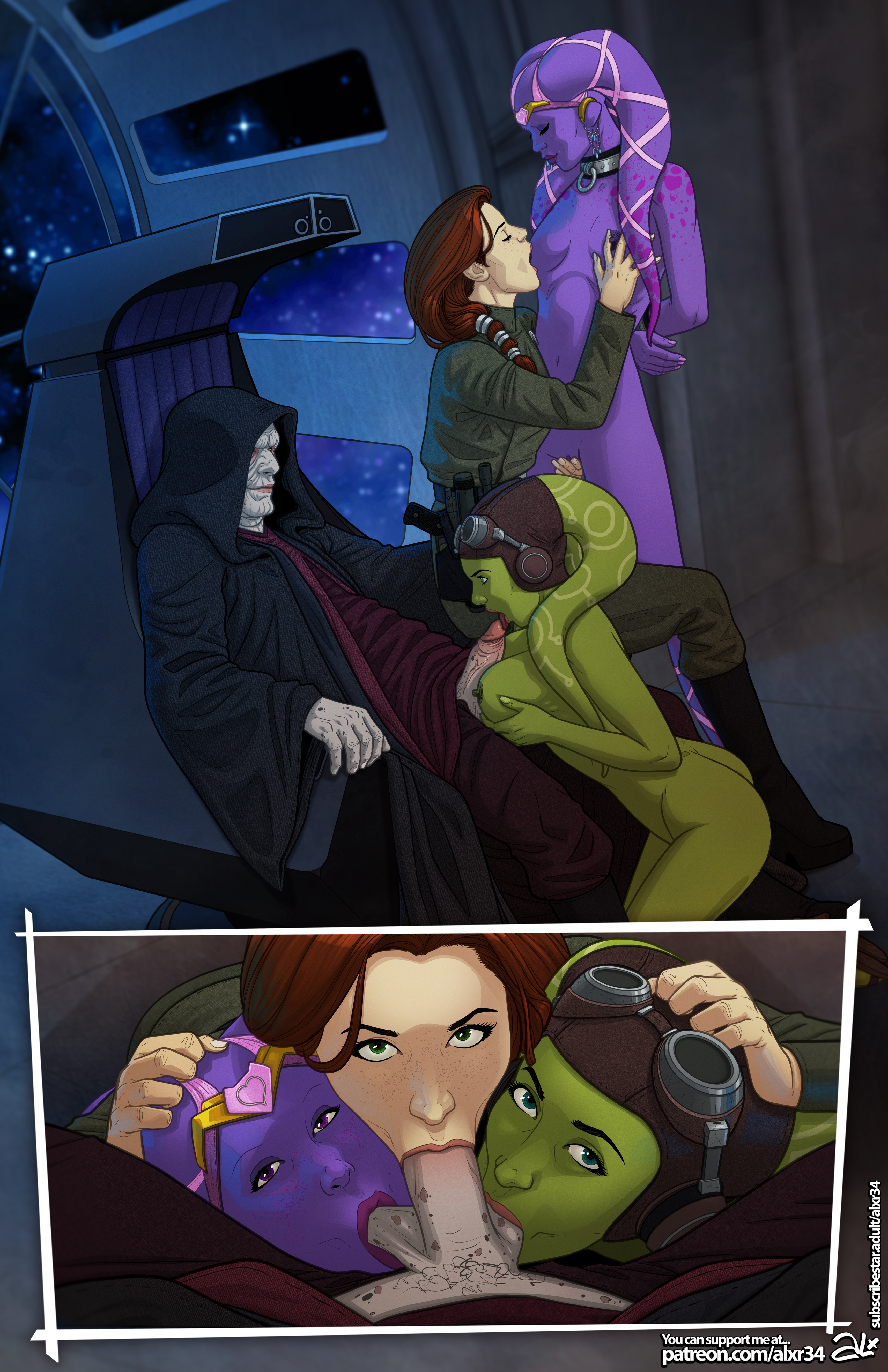 Emperor Palpatine (Star Wars) Rule 34 Image