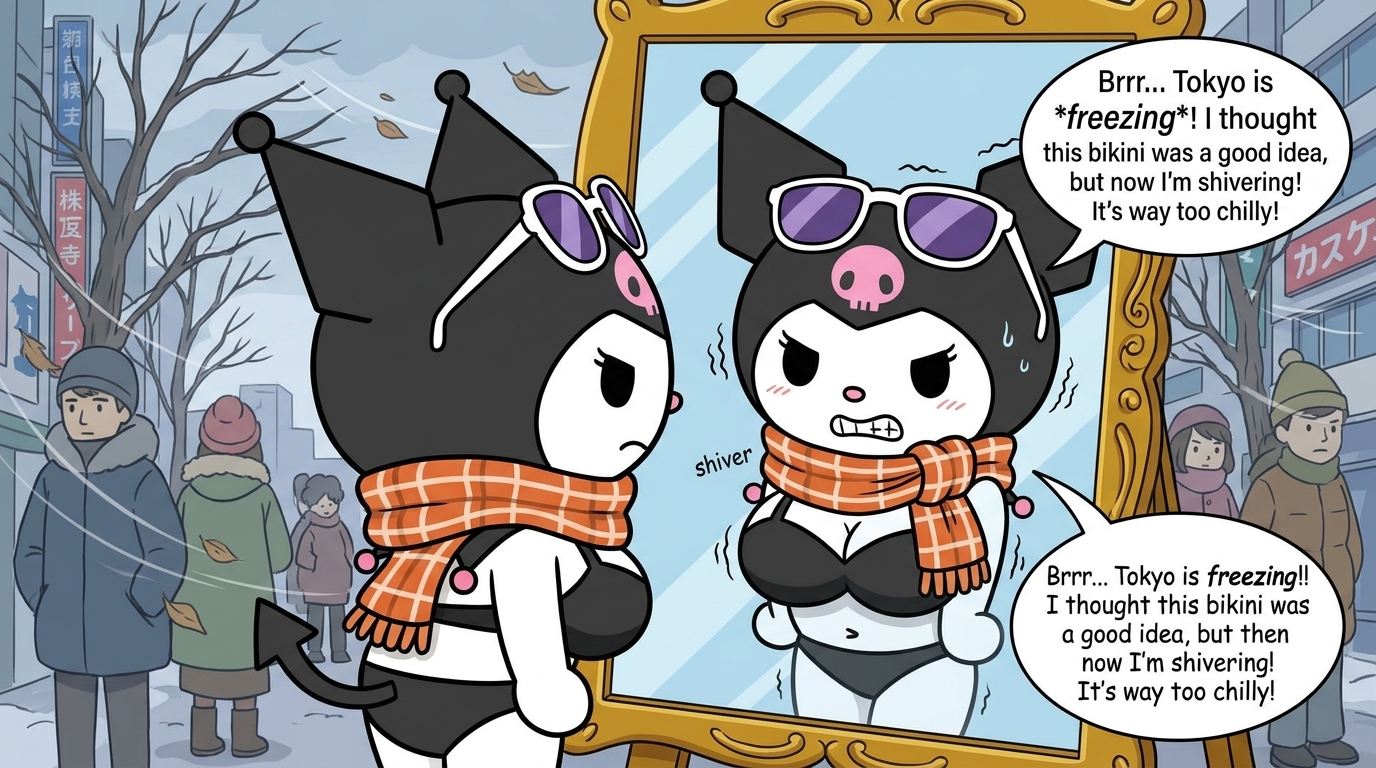 Kuromi (Onegai My Melody) Rule 34 Image