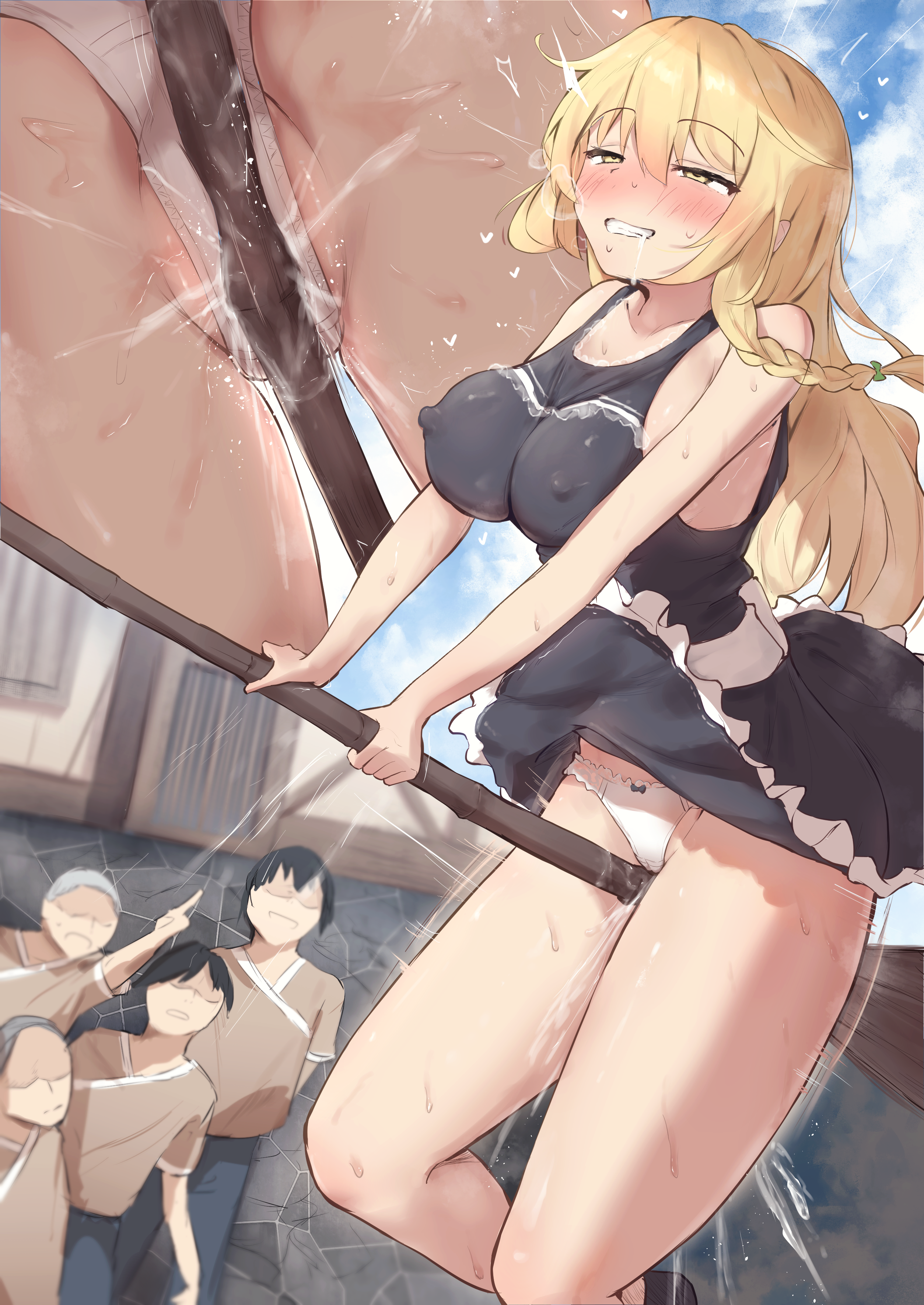Kirisame Marisa (Touhou) Rule 34 Image