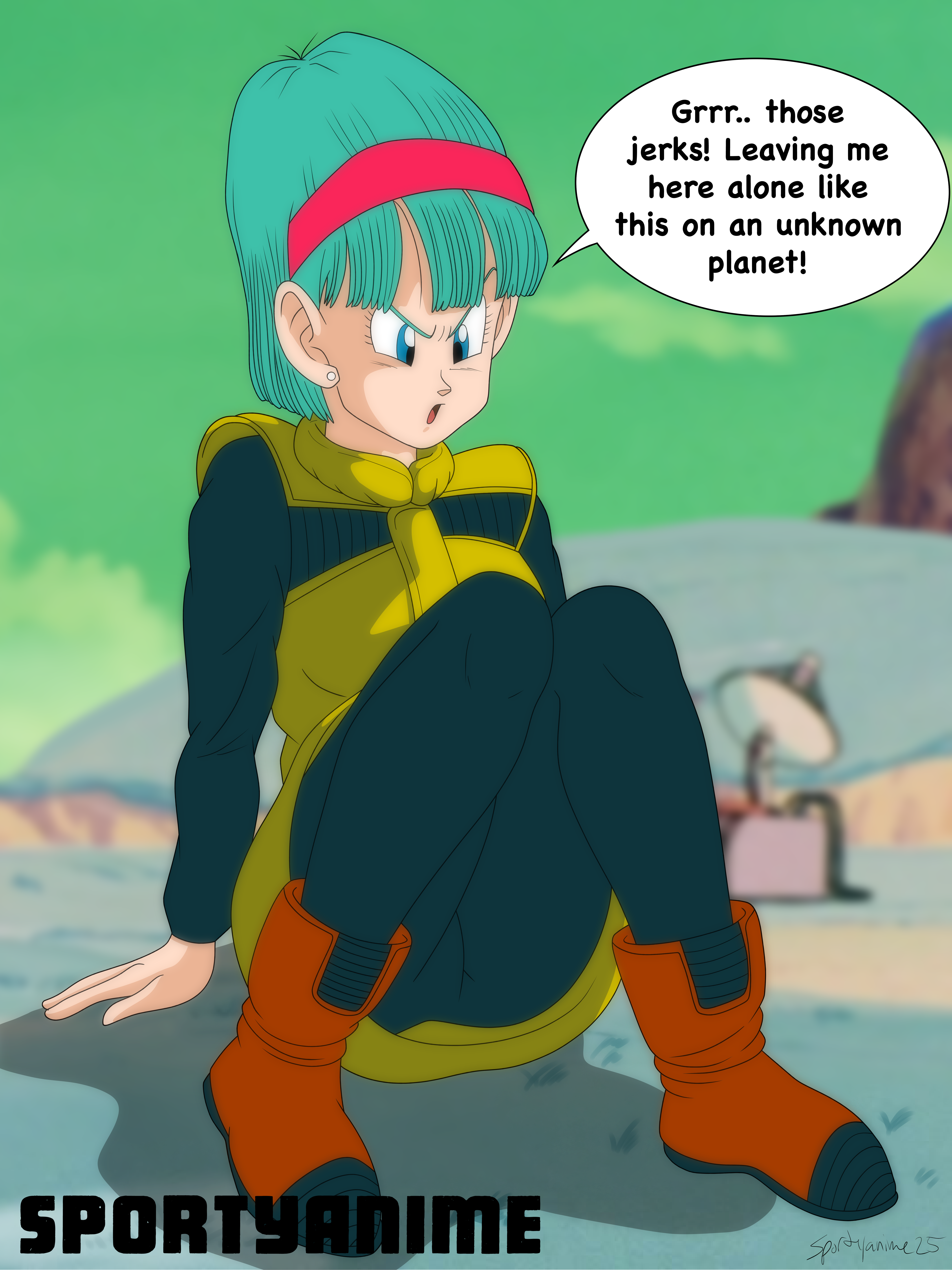 Bulma Briefs (Dragon Ball) Rule 34 Image