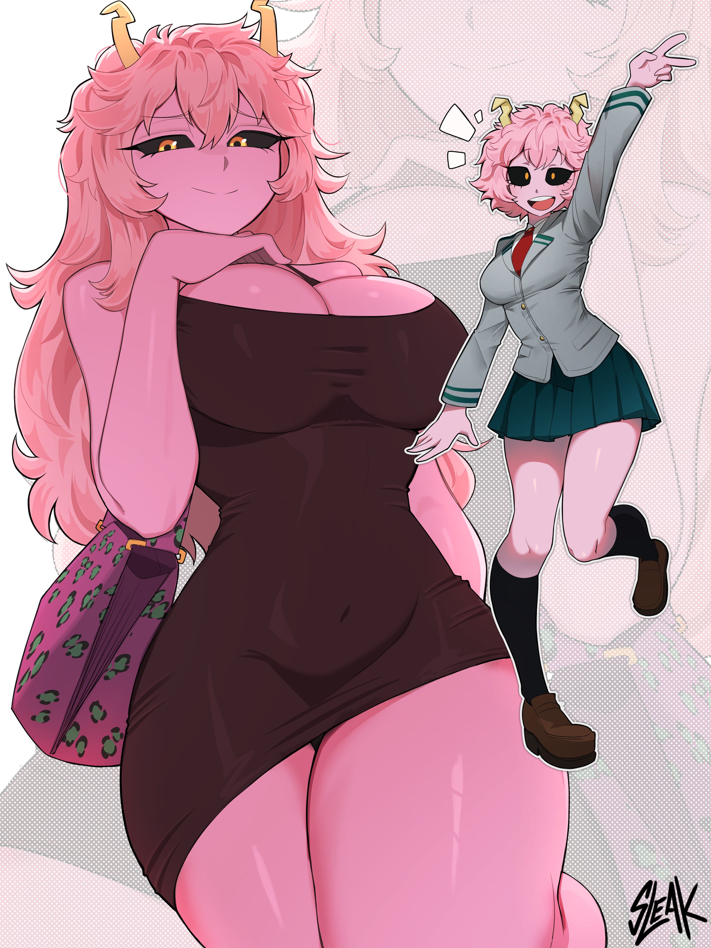 Ashido Mina (Boku No Hero Academia) Rule 34 Image