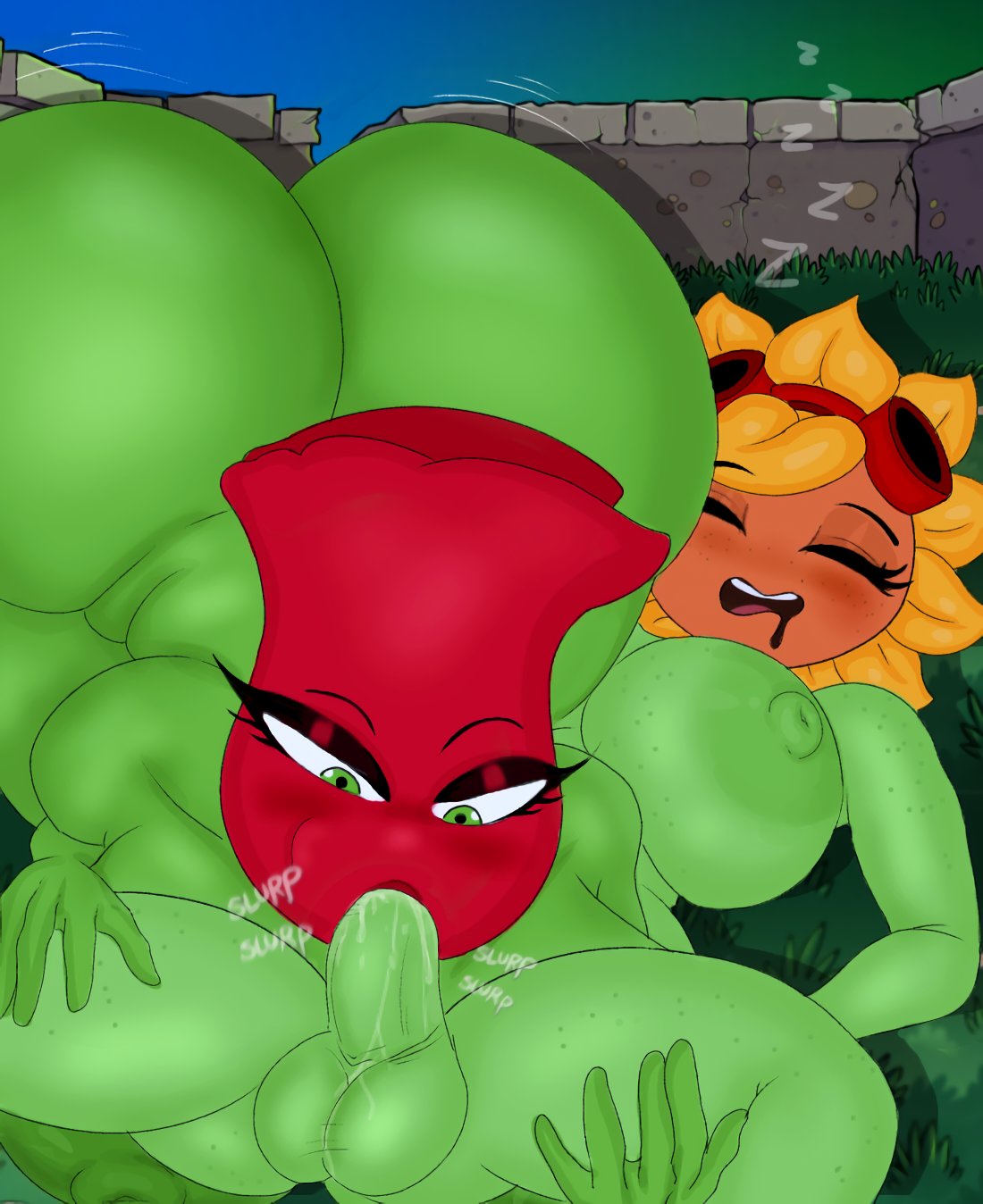 Rose (Pvz) Rule 34 Image