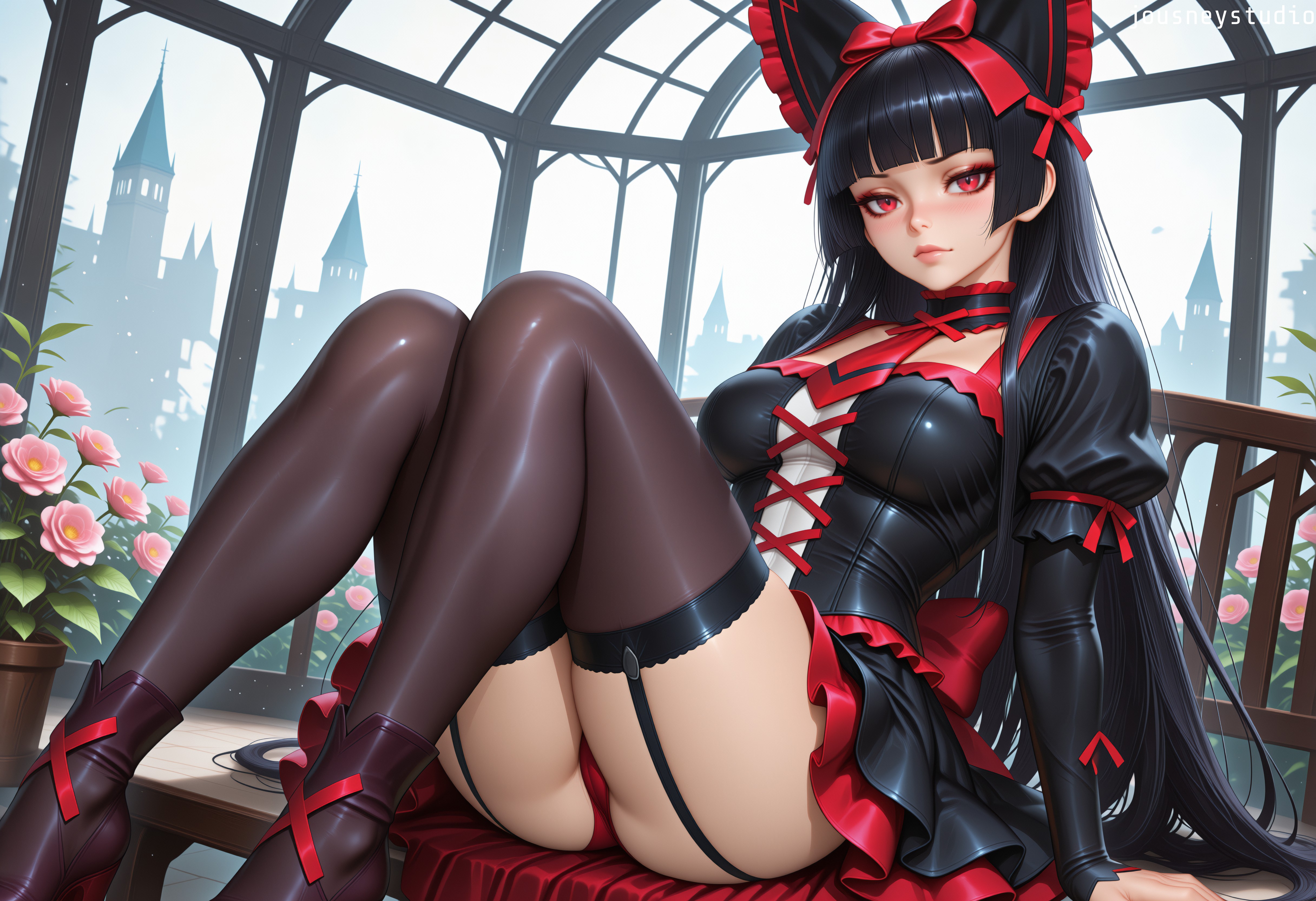 Rory Mercury (Gate - Jieitai Ka No Chi Nite Kaku Tatakaeri) Rule 34 Image