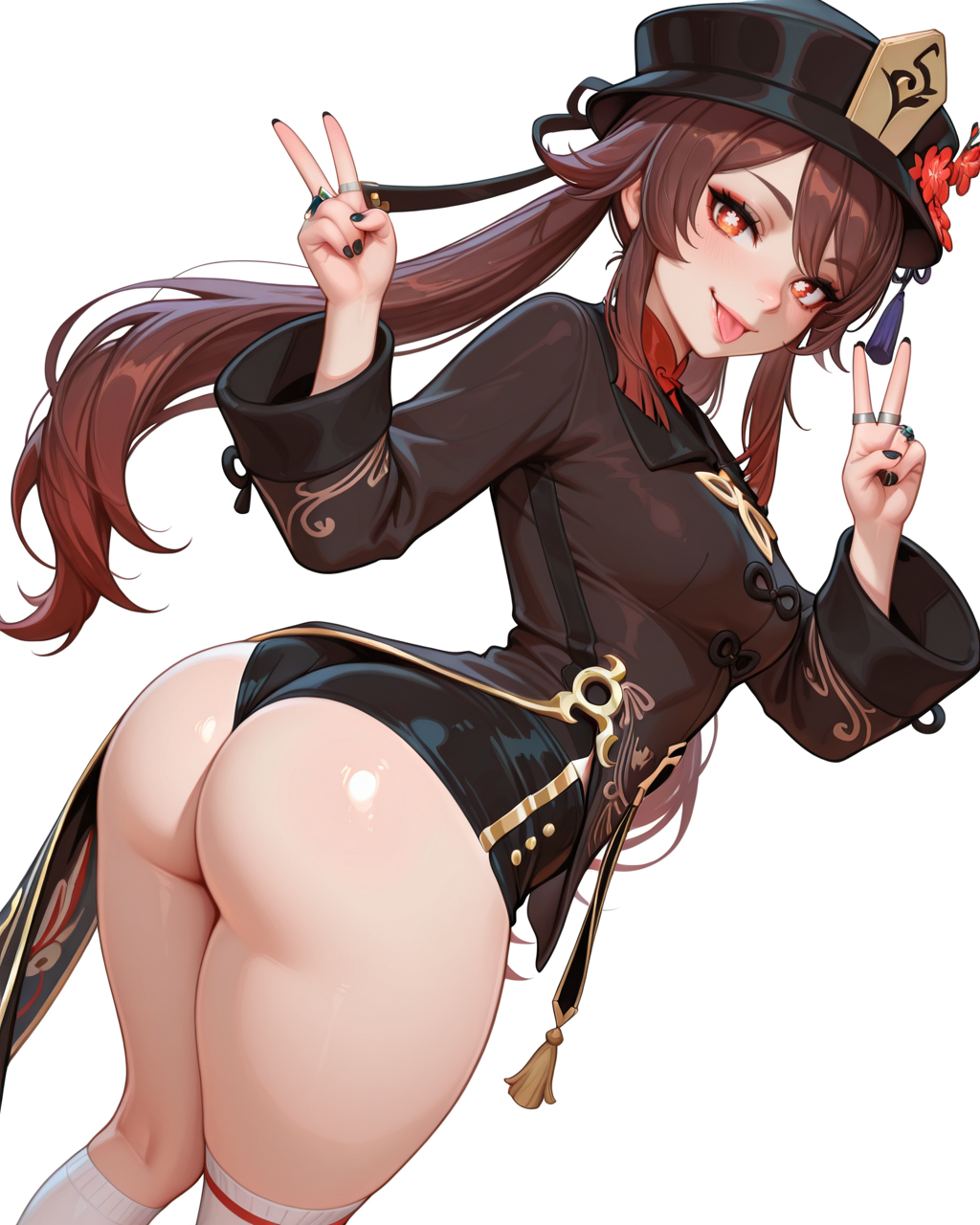 Hu Tao (Genshin Impact) Rule 34 Image