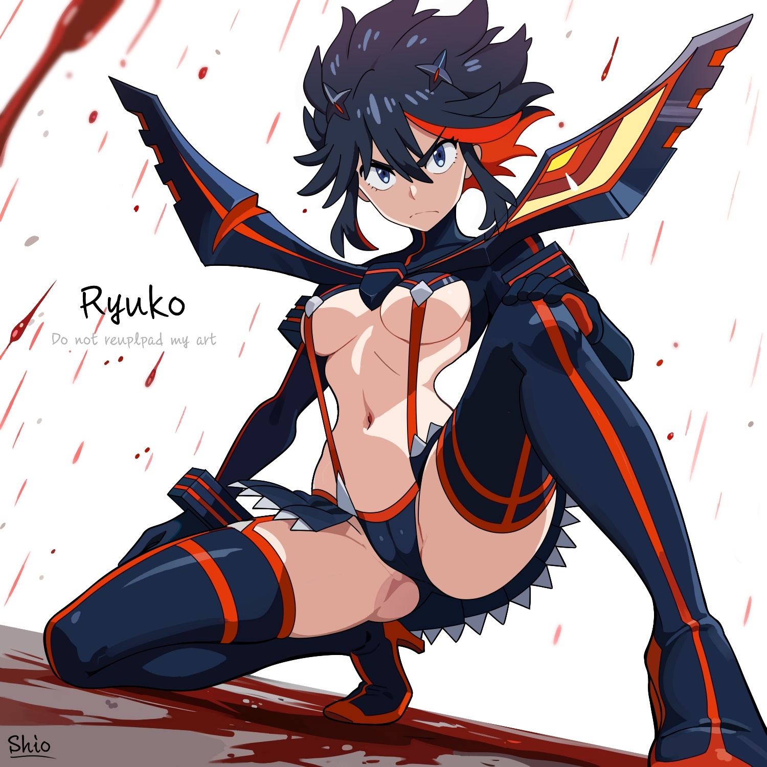 Matoi Ryuuko (Kill La Kill) Rule 34 Image