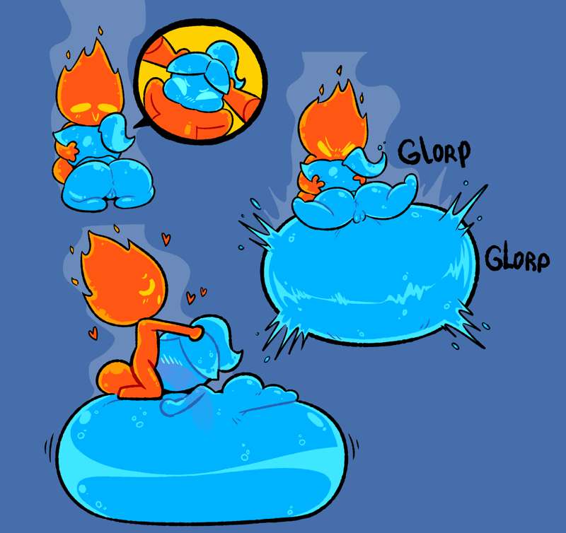 Watergirl (Fireboy And Watergirl) Rule 34 Image