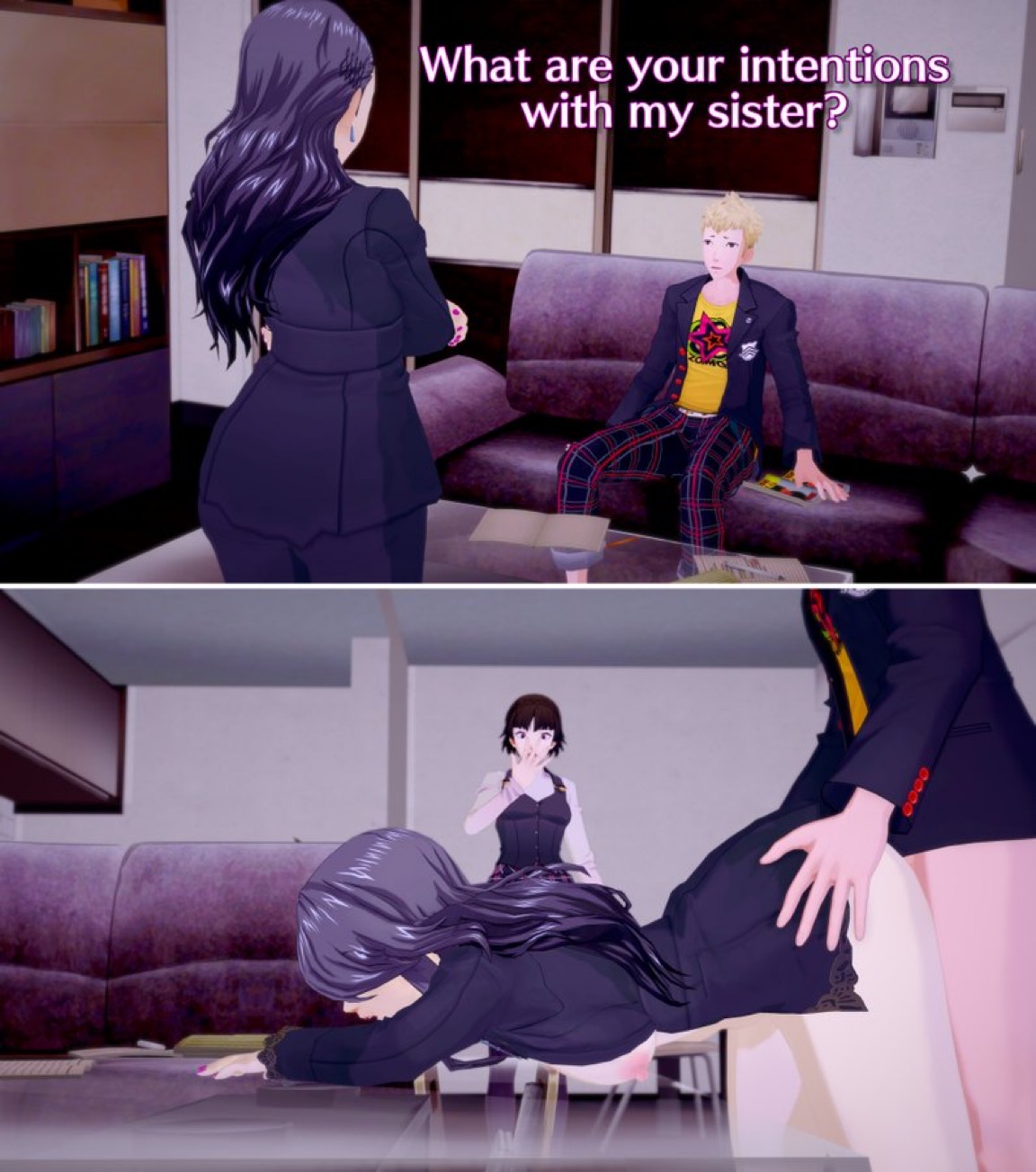 Makoto Niijima (Persona) Rule 34 Image