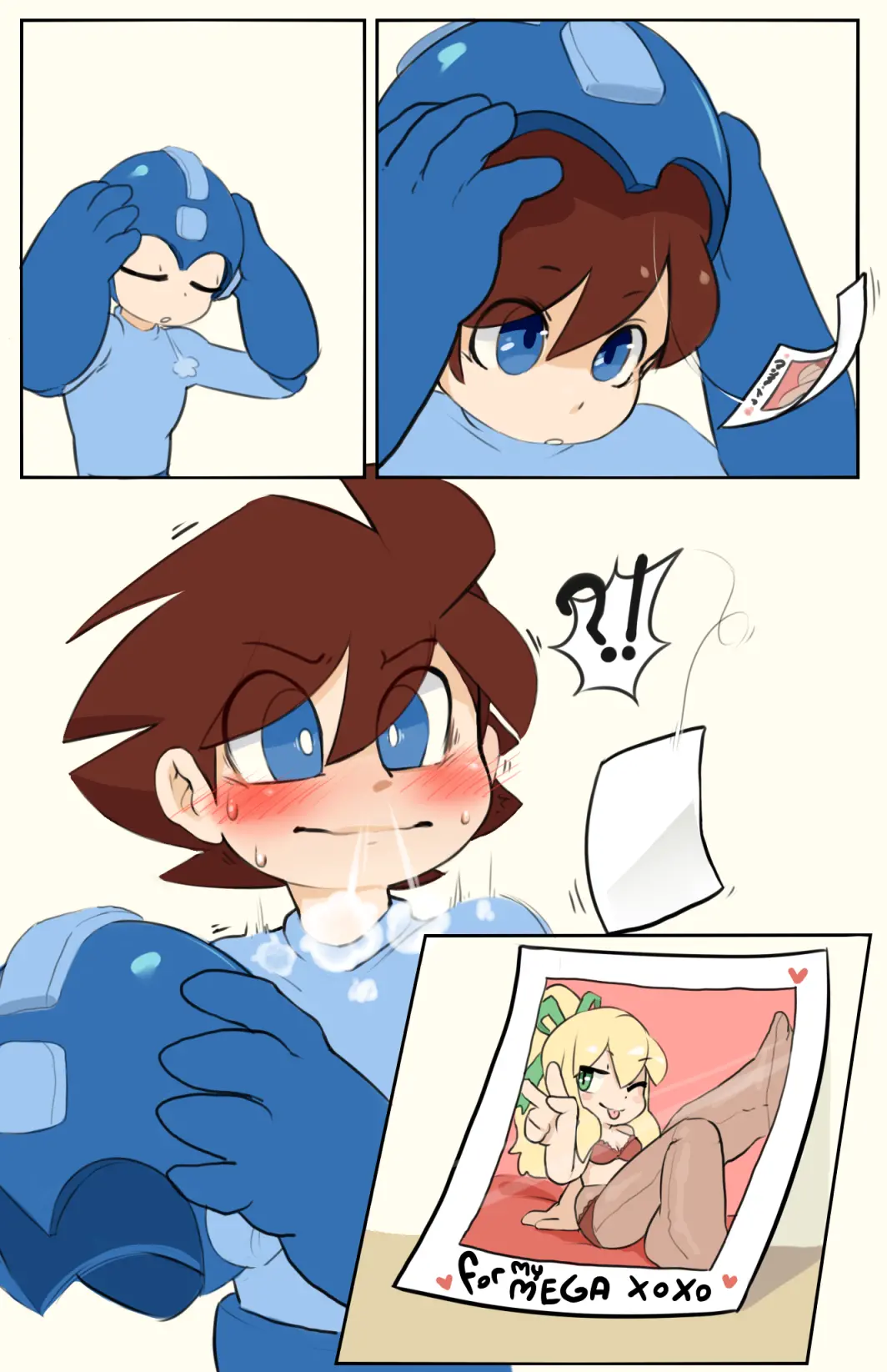 Mega Man (Character) Rule 34 Image