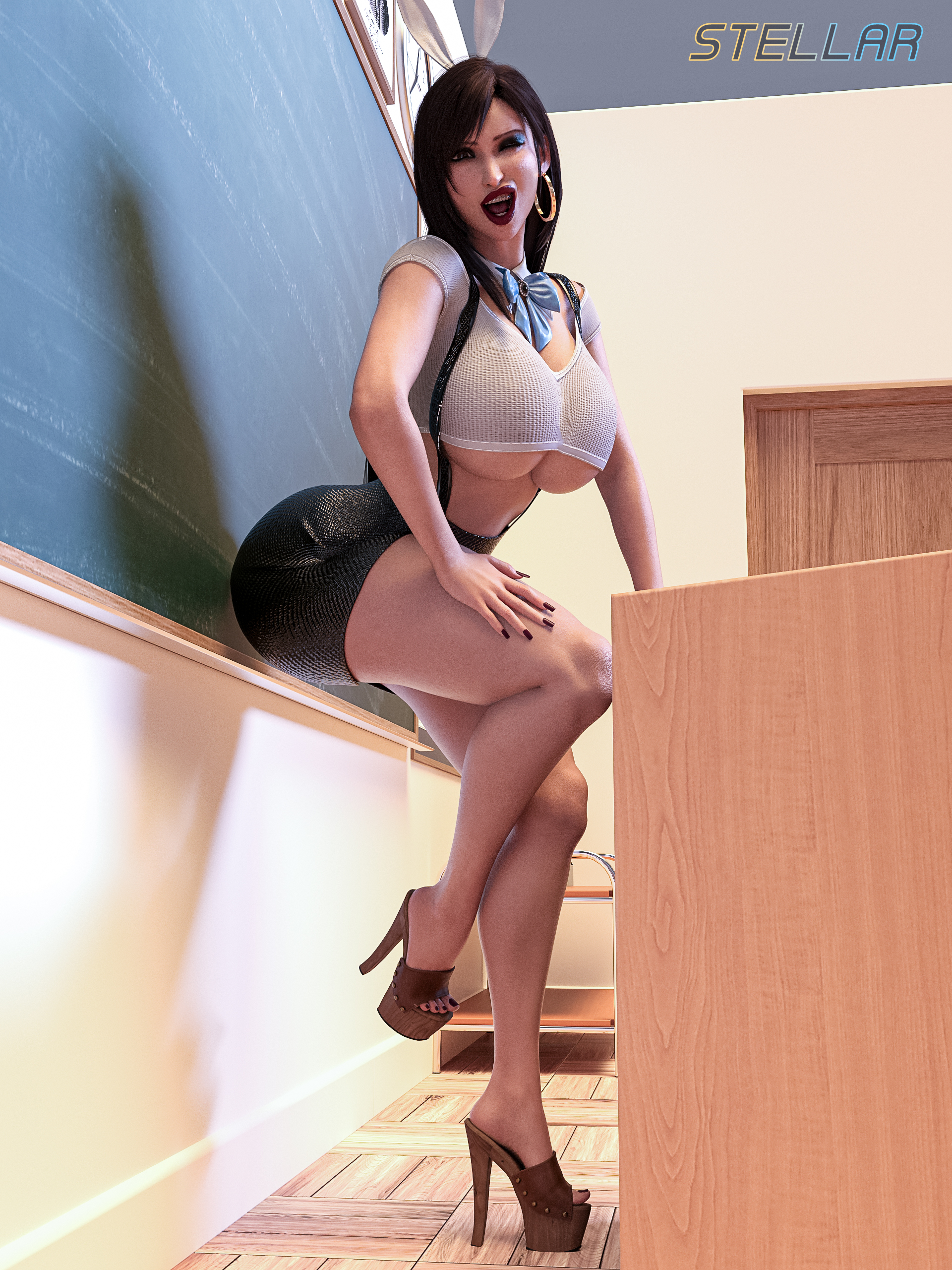 Tifa Lockhart (Final Fantasy) Rule 34 Image