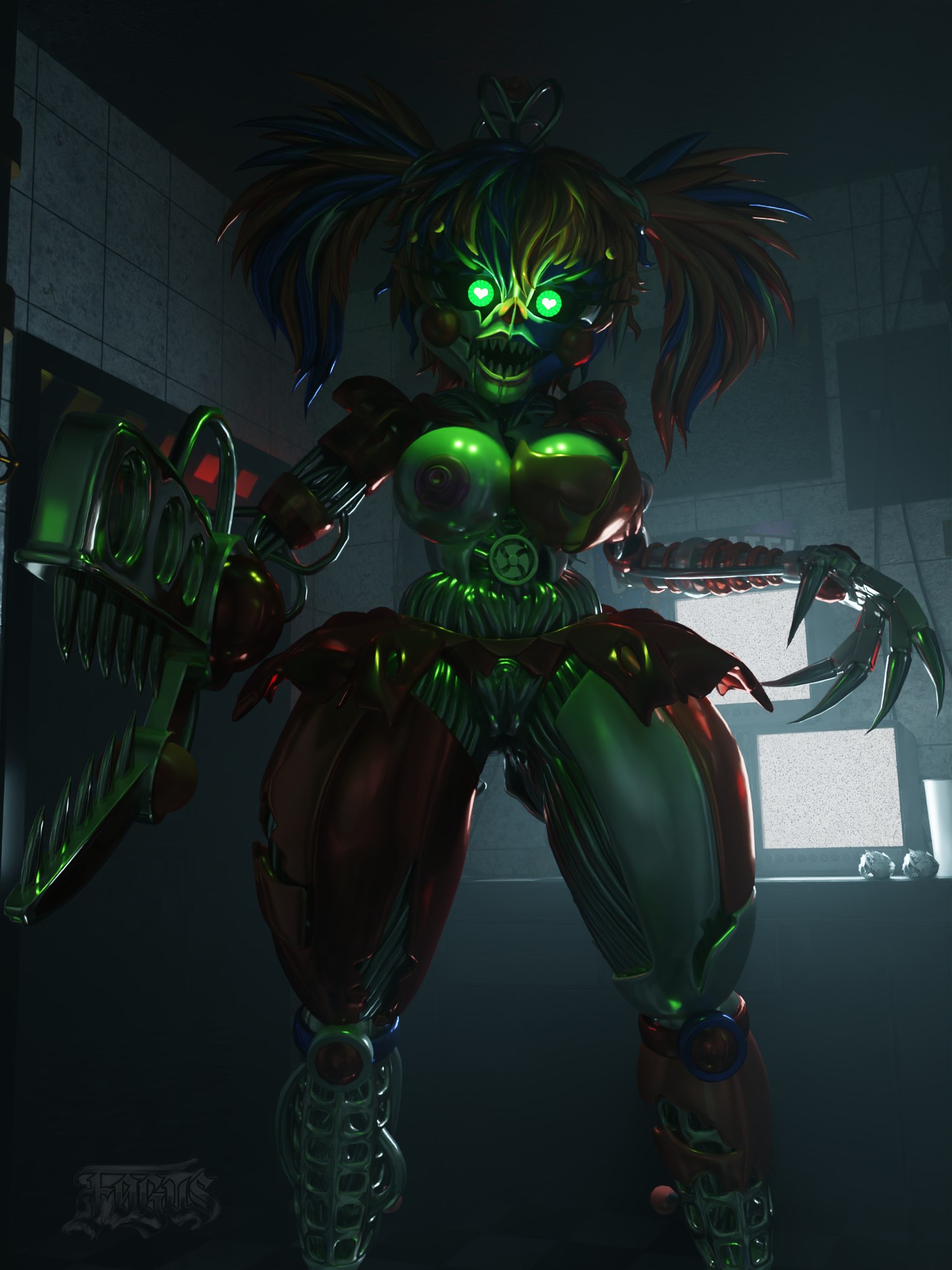 Scrap Baby (Five Nights At Freddy'S) Rule 34 Image