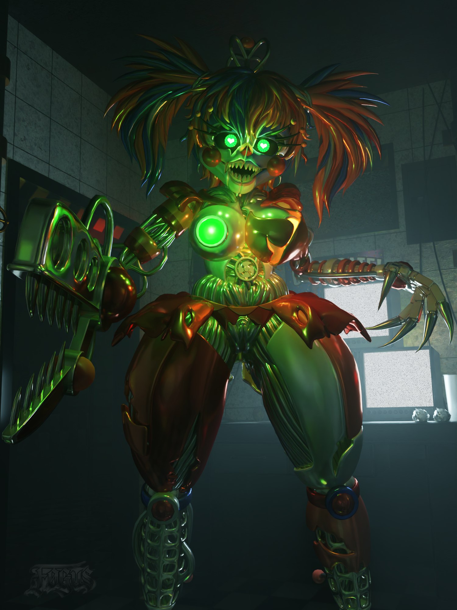 Scrap Baby (Five Nights At Freddy'S) Rule 34 Image