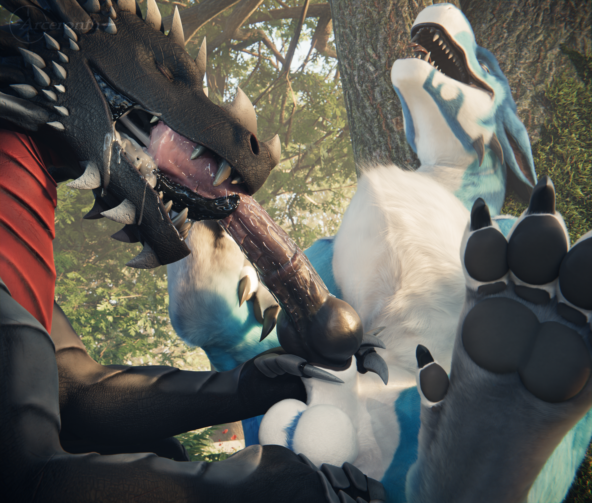 Draco (Zephyrthedrake) Rule 34 Image