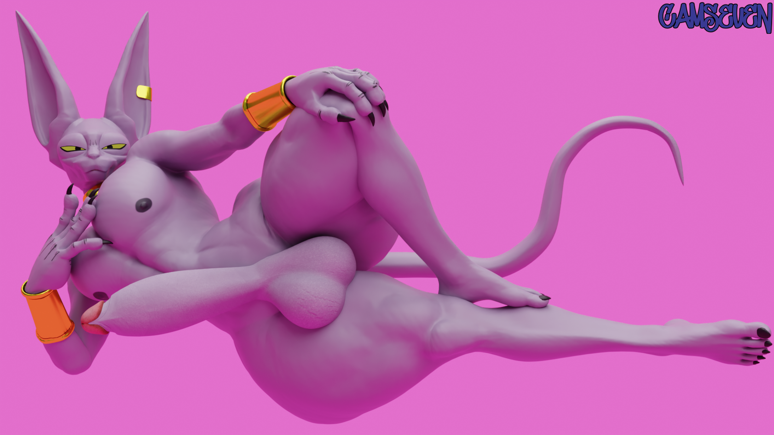 Beerus (Dragon Ball) Rule 34 Image