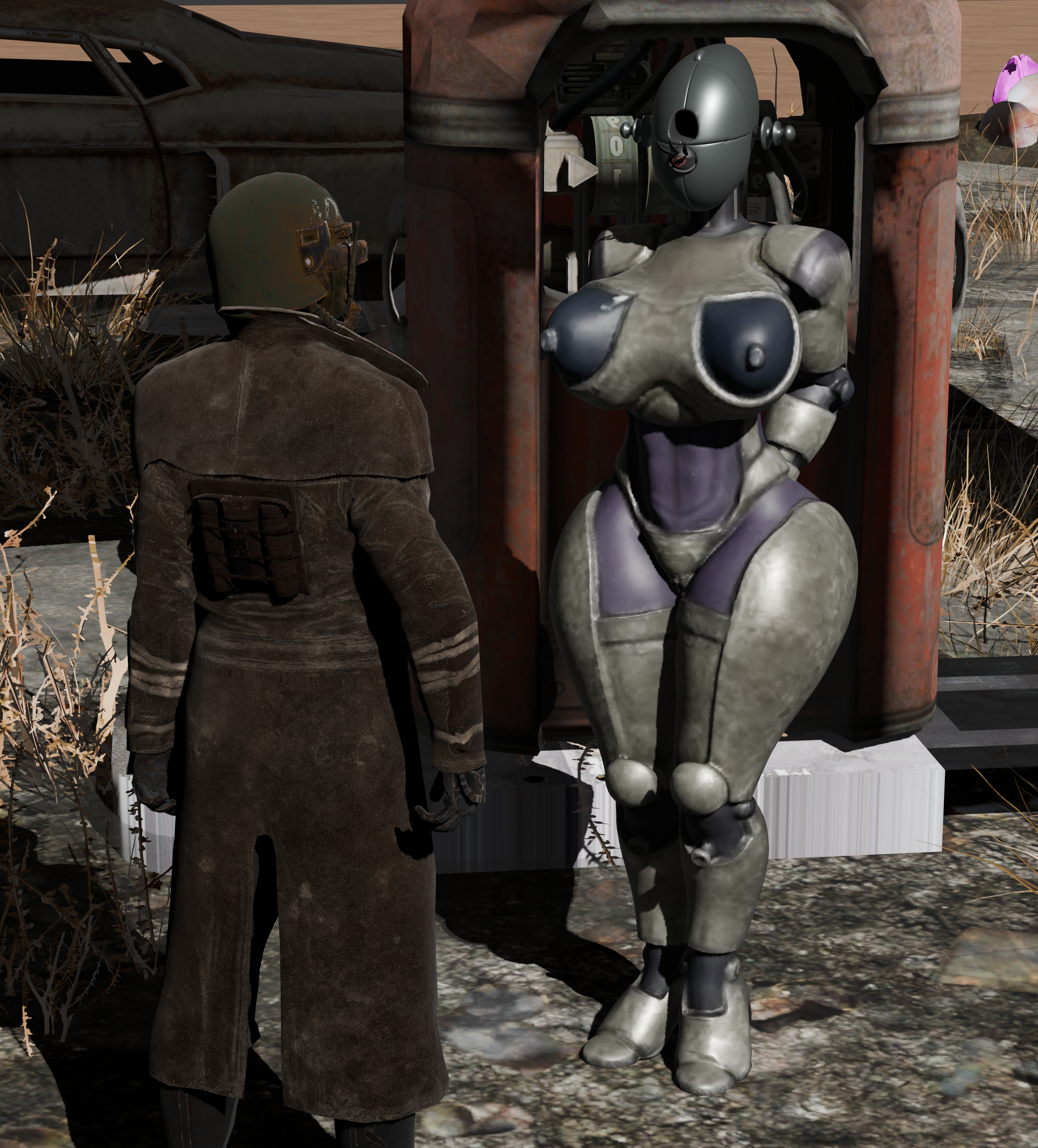 Assaultron (Fallout) Rule 34 Image