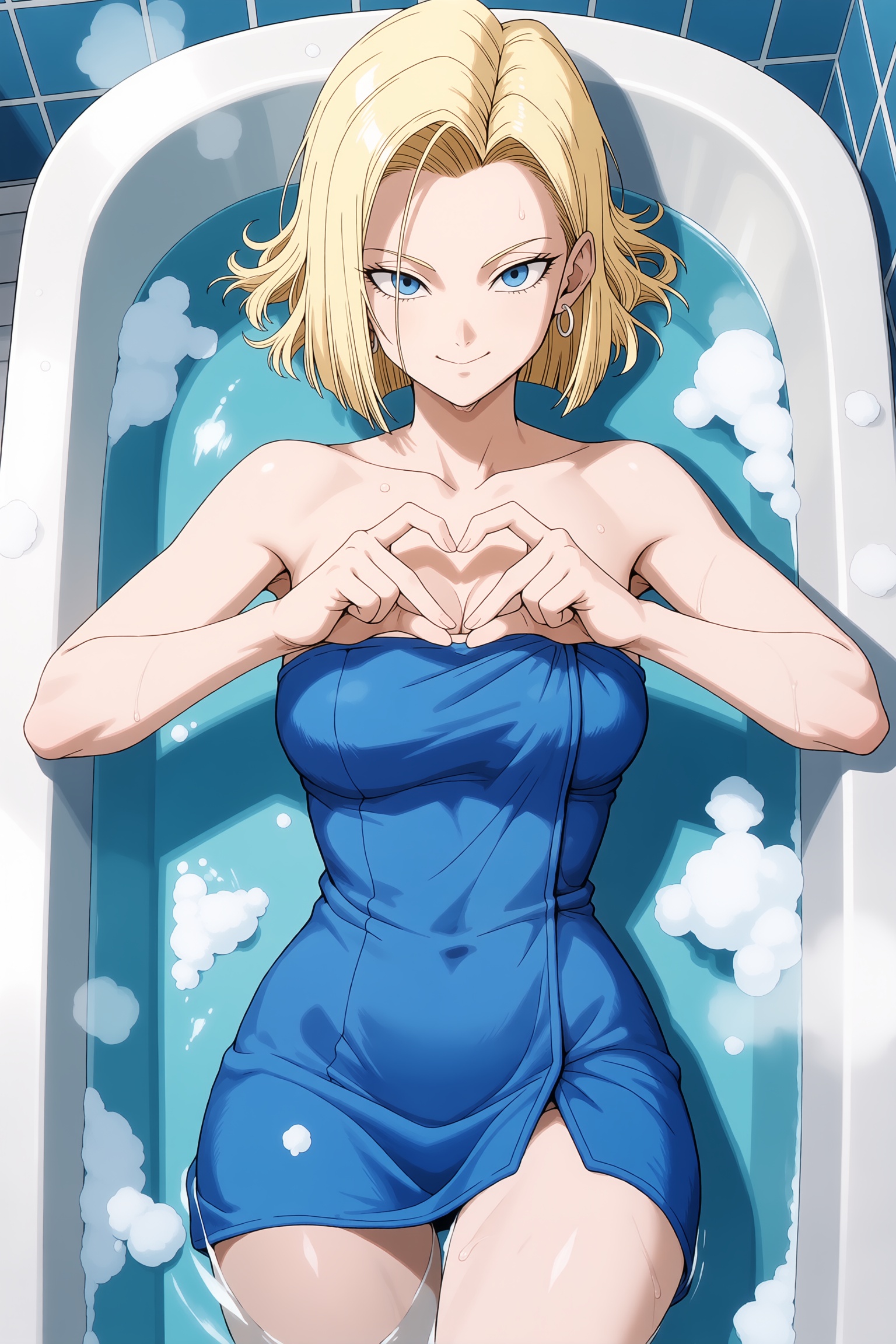 Android 18 (Dragon Ball) Rule 34 Image