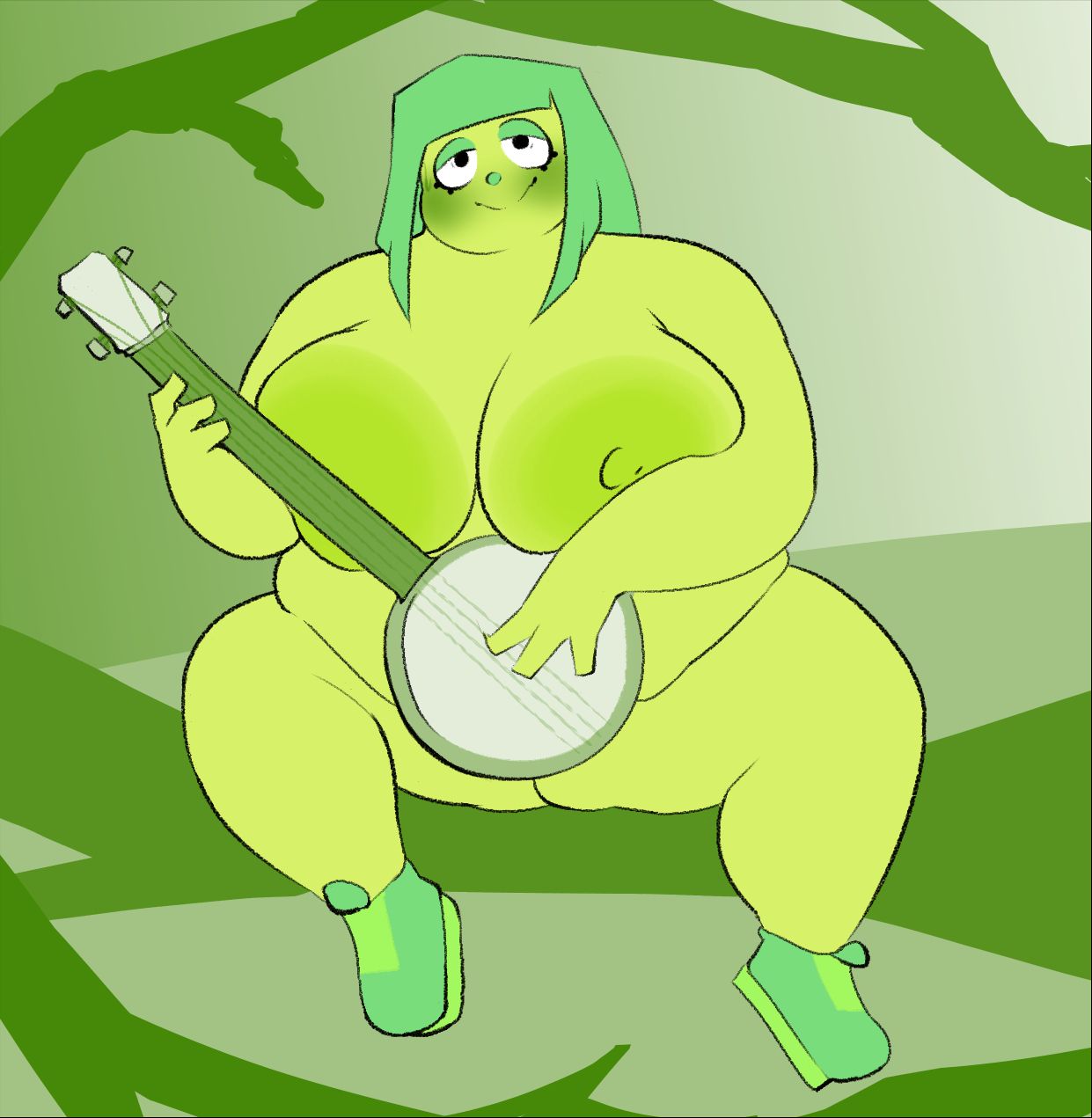 Green (Deltarune) Rule 34 Image