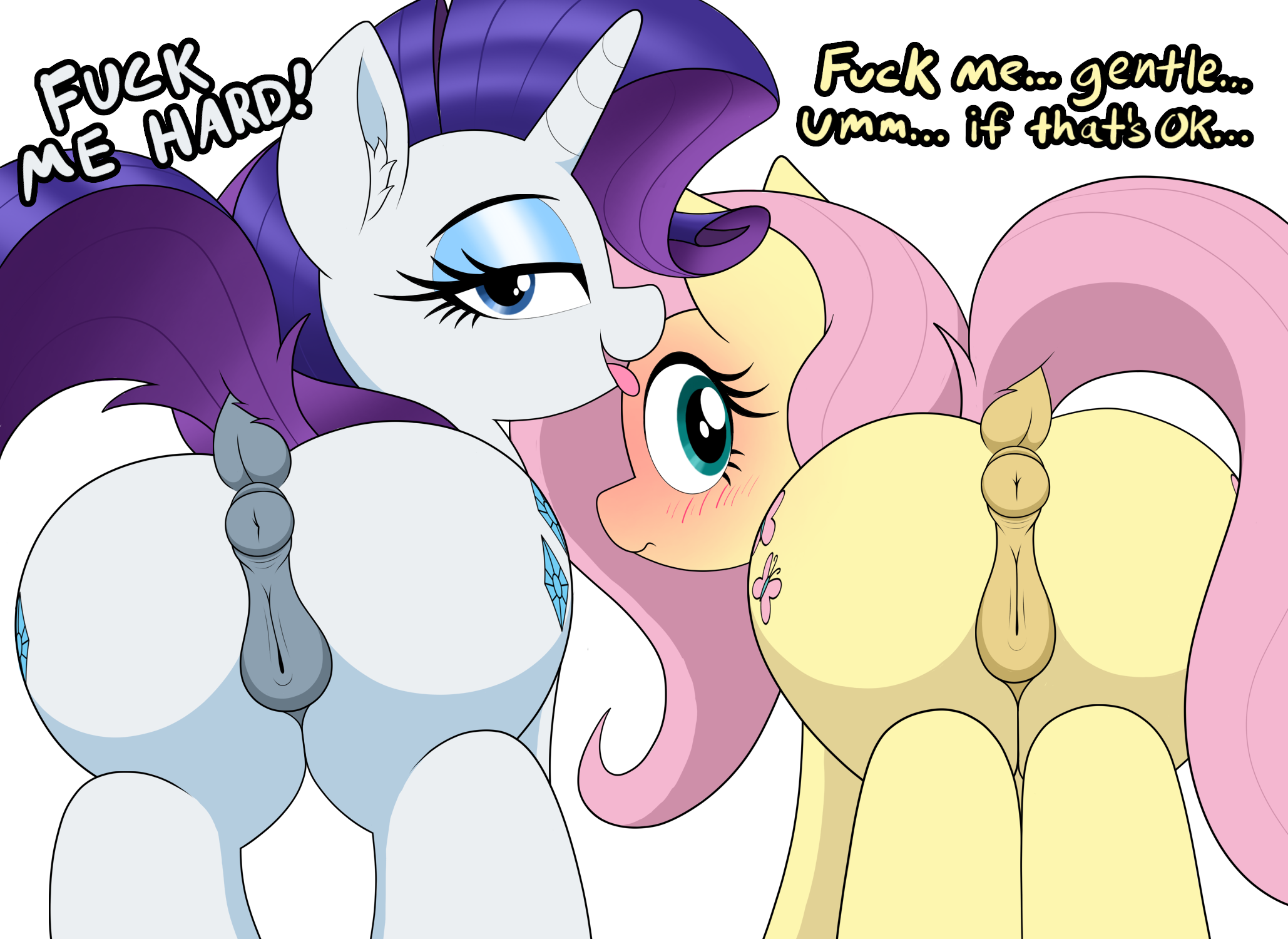 Fluttershy (Mlp) Rule 34 Image