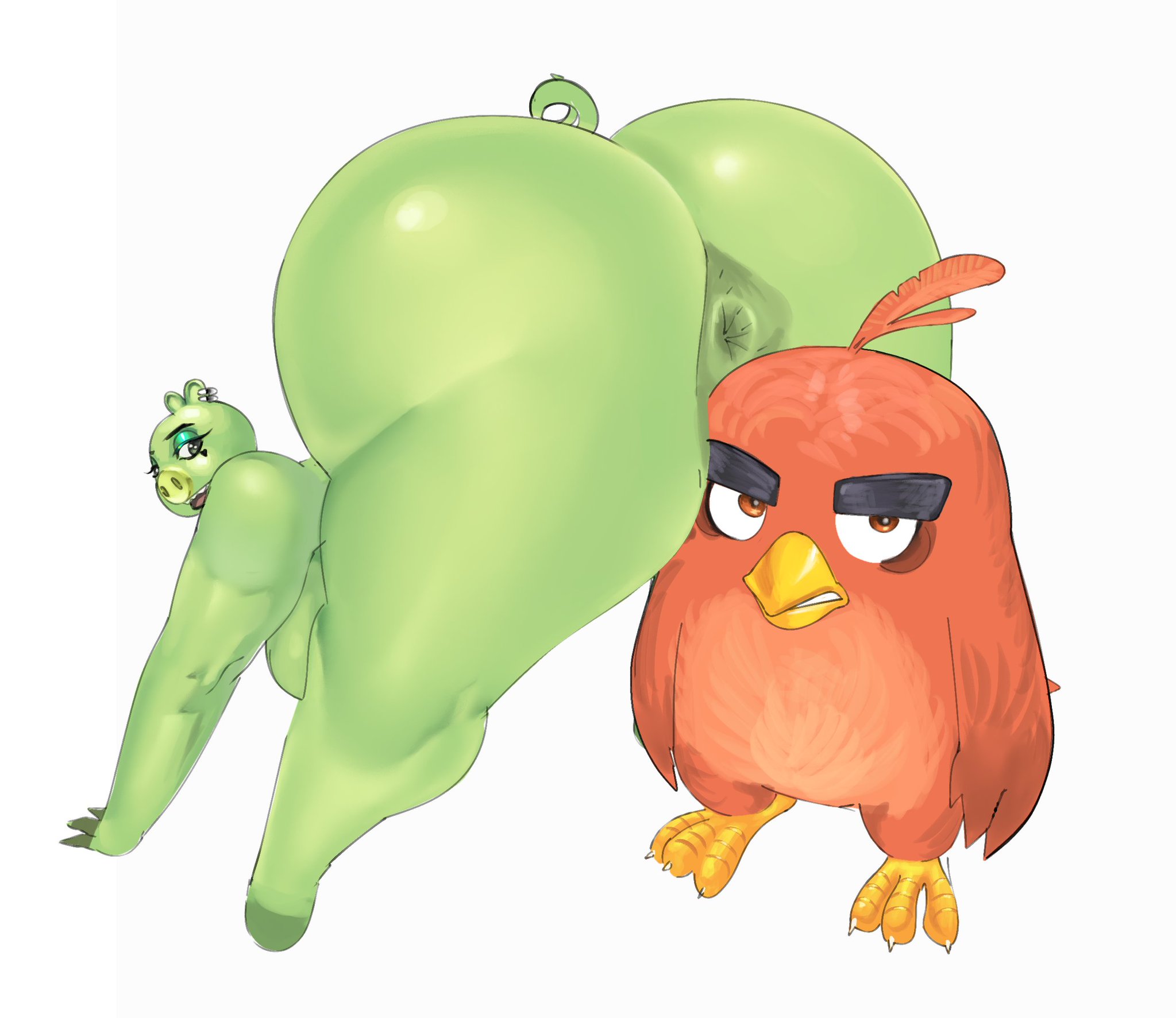 Pig (Angry Birds) Rule 34 Image