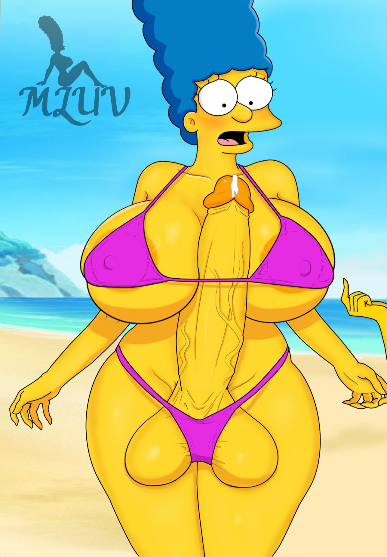 Marge Simpson (The Simpsons) Rule 34 Image
