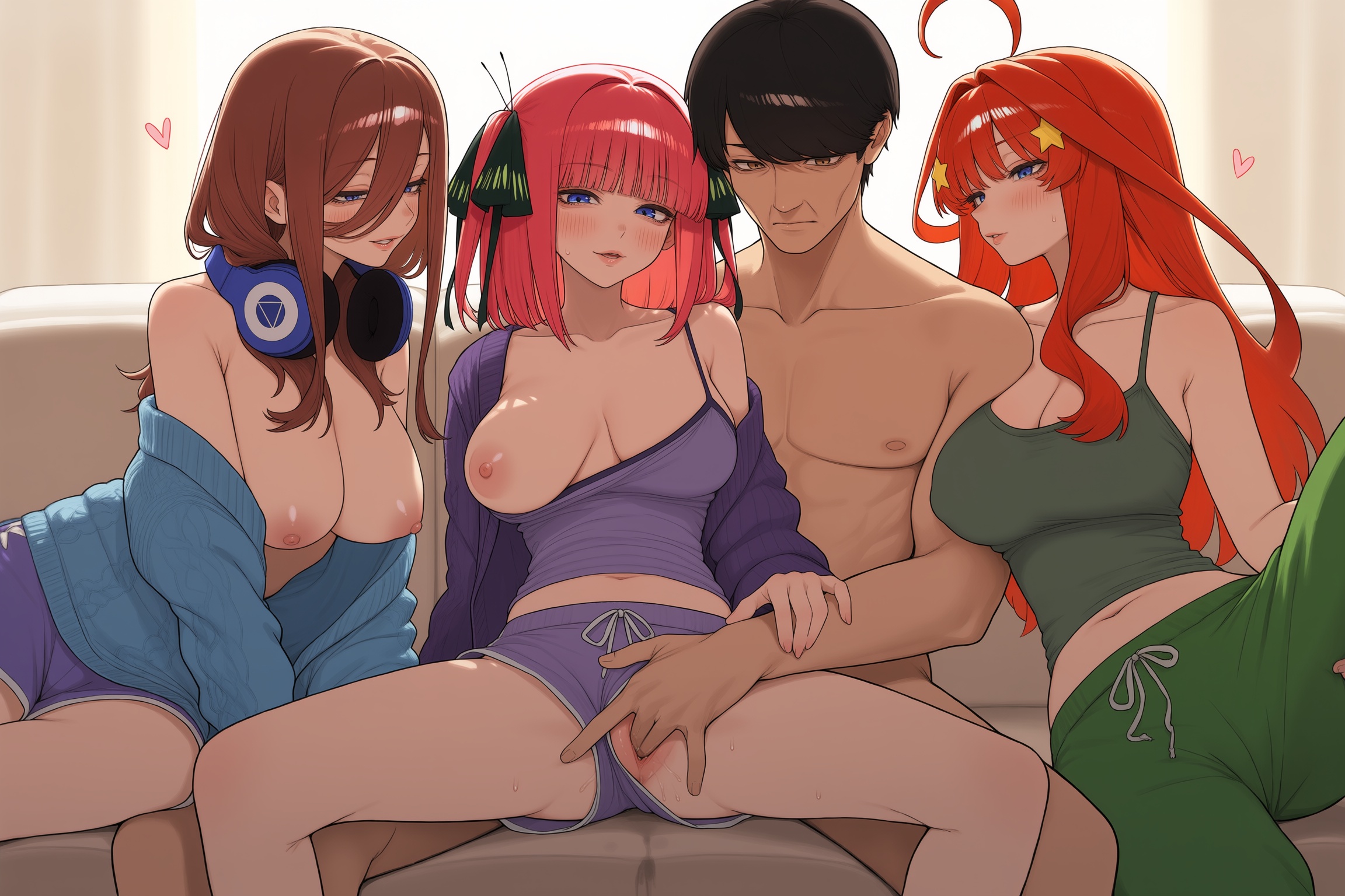 Nakano Itsuki (Go-Toubun No Hanayome) Rule 34 Image