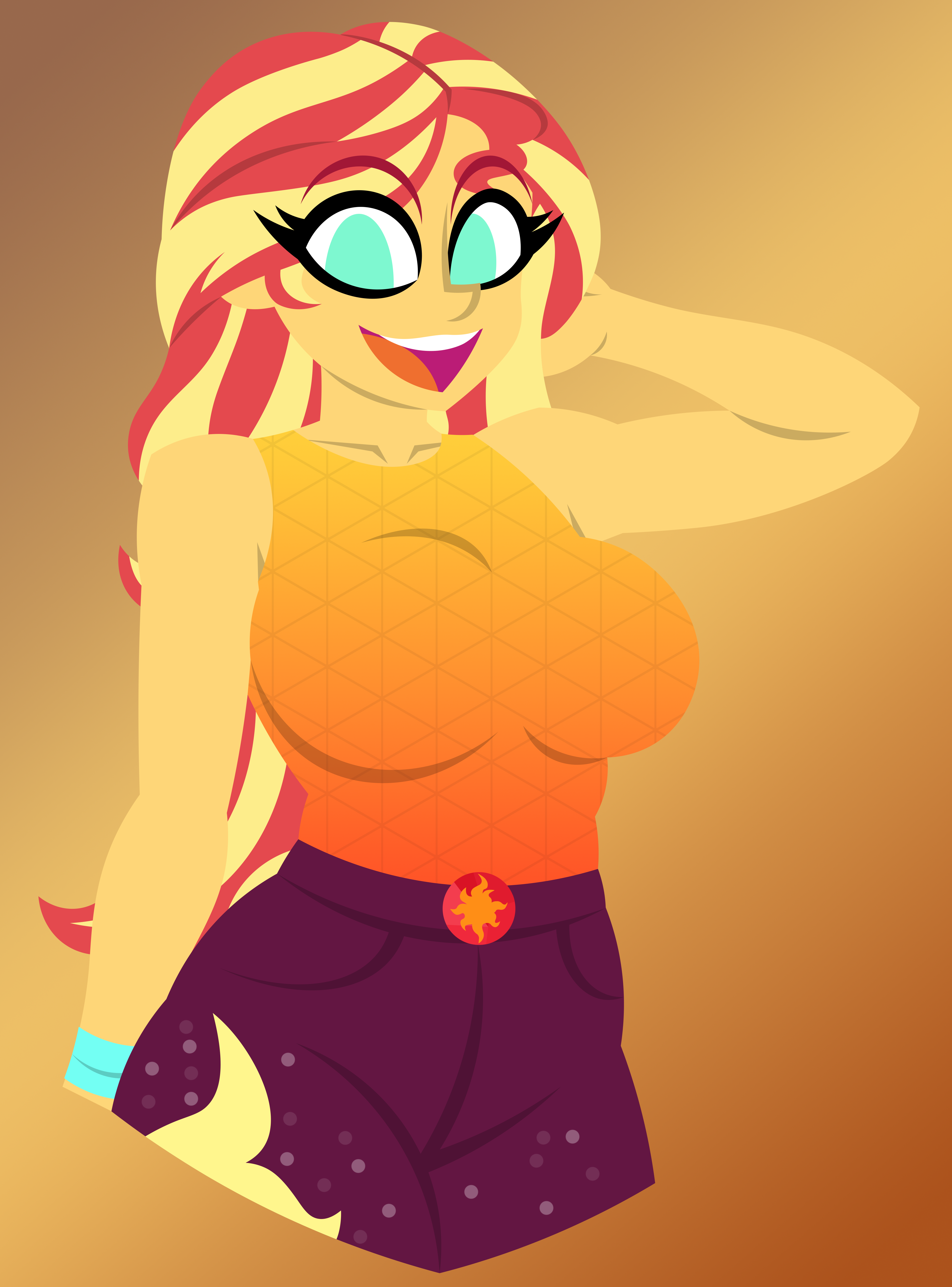 Sunset Shimmer (Equestria Girls) Rule 34 Image
