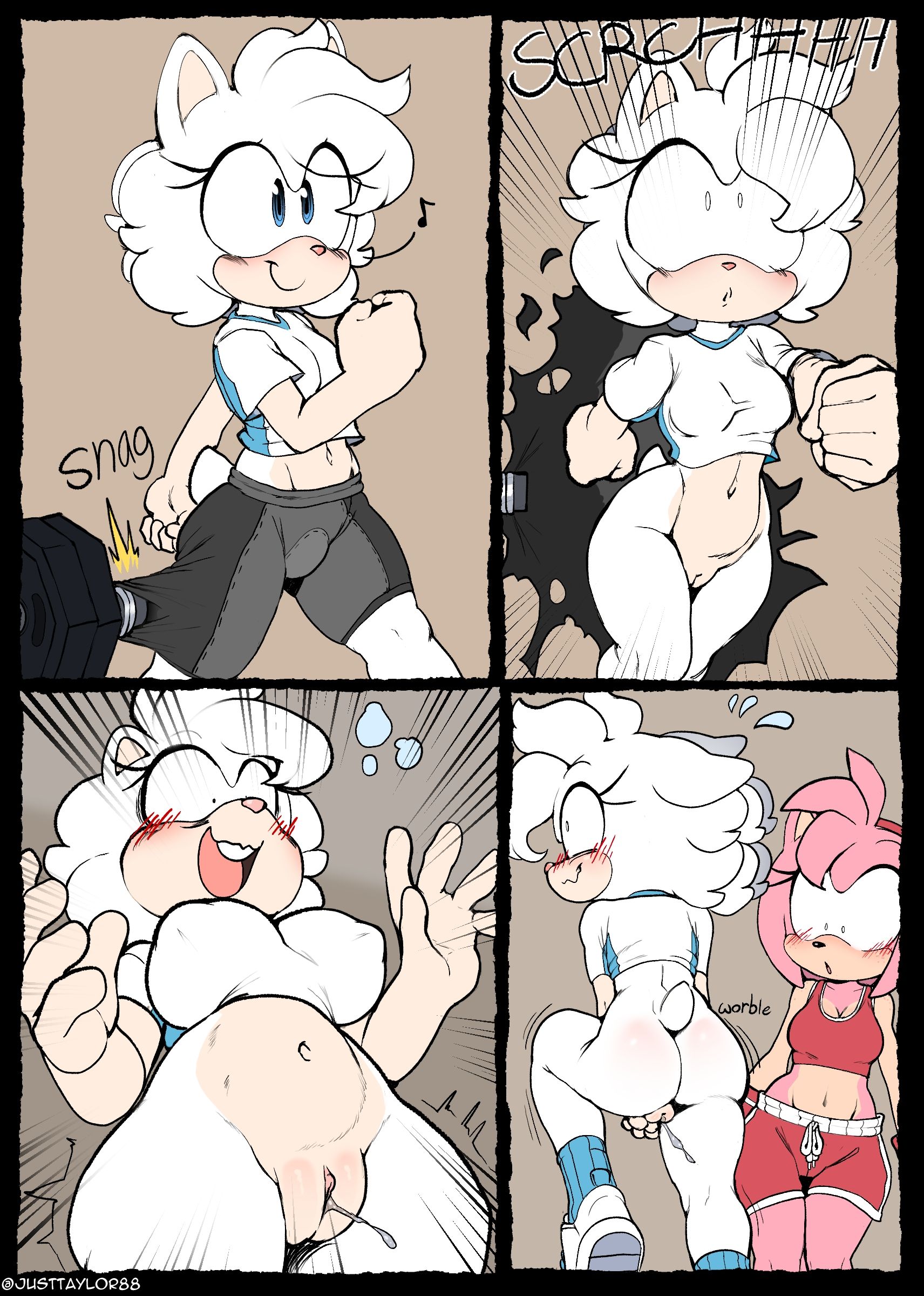 Amy Rose (Sega) Rule 34 Image