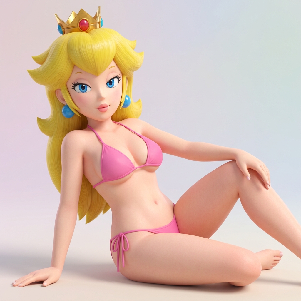 Princess Peach (Mario (Series)) Rule 34 Image