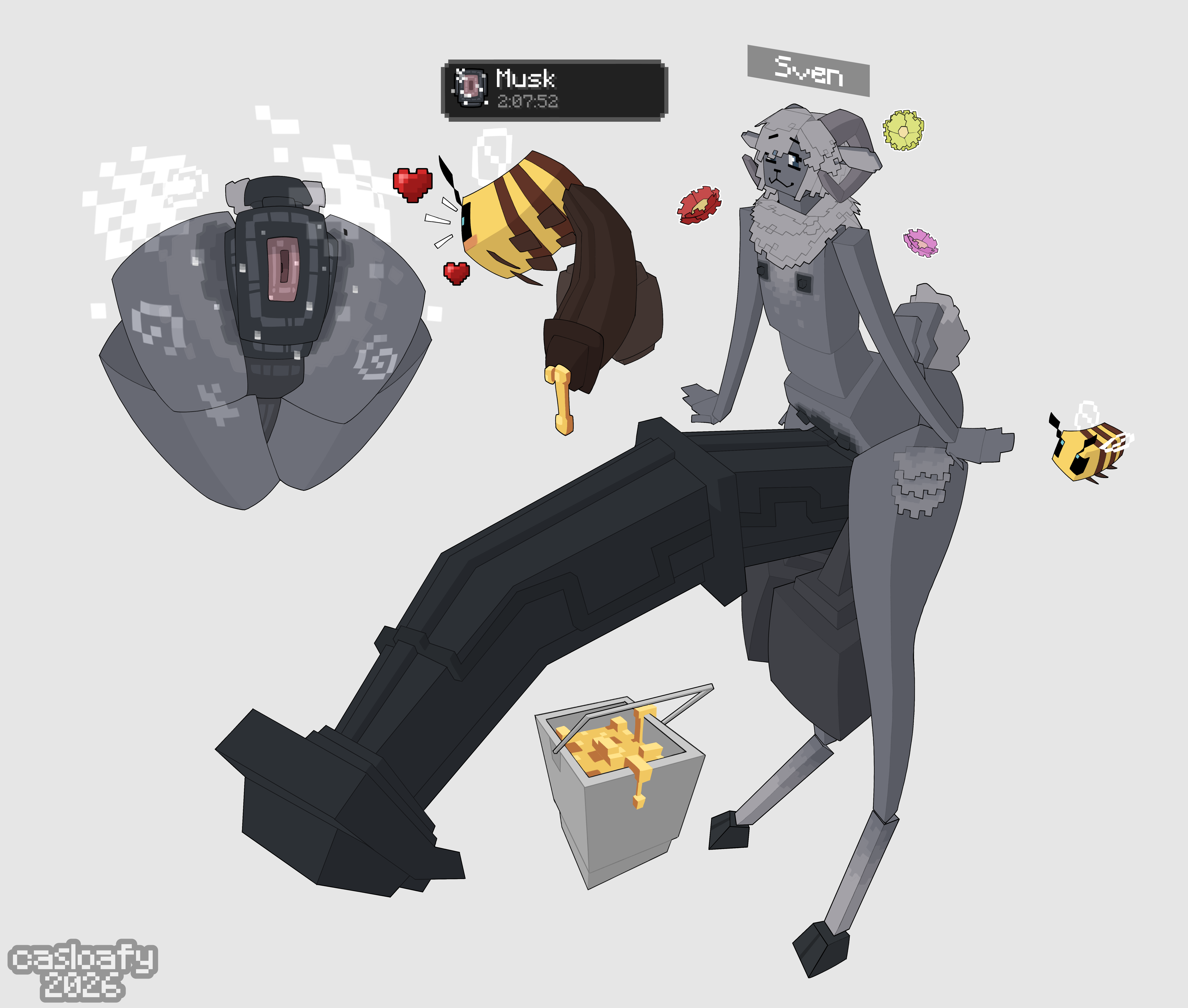 Bee (Minecraft) Rule 34 Image