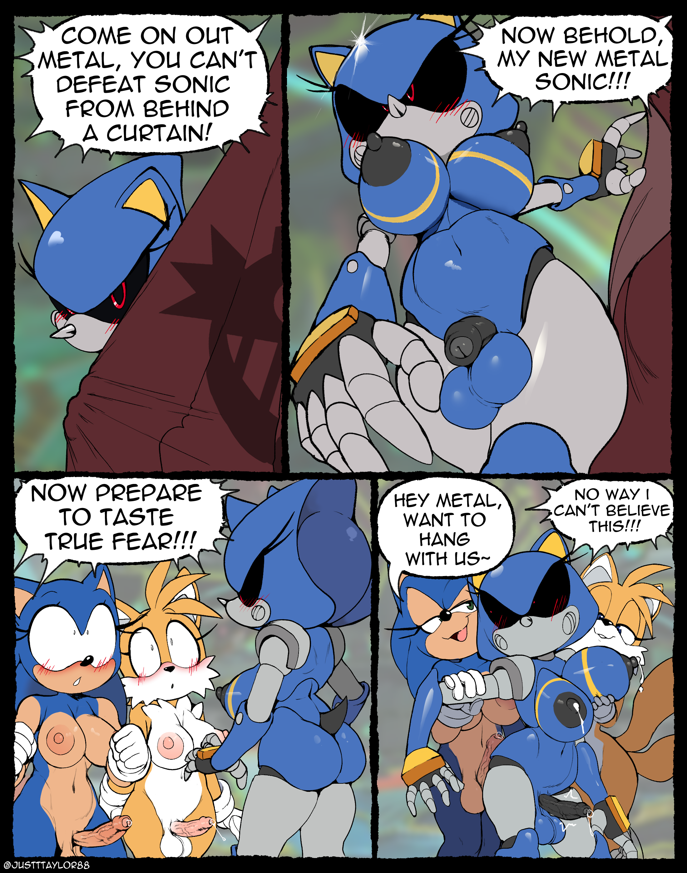 Metal Sonic (Sega) Rule 34 Image