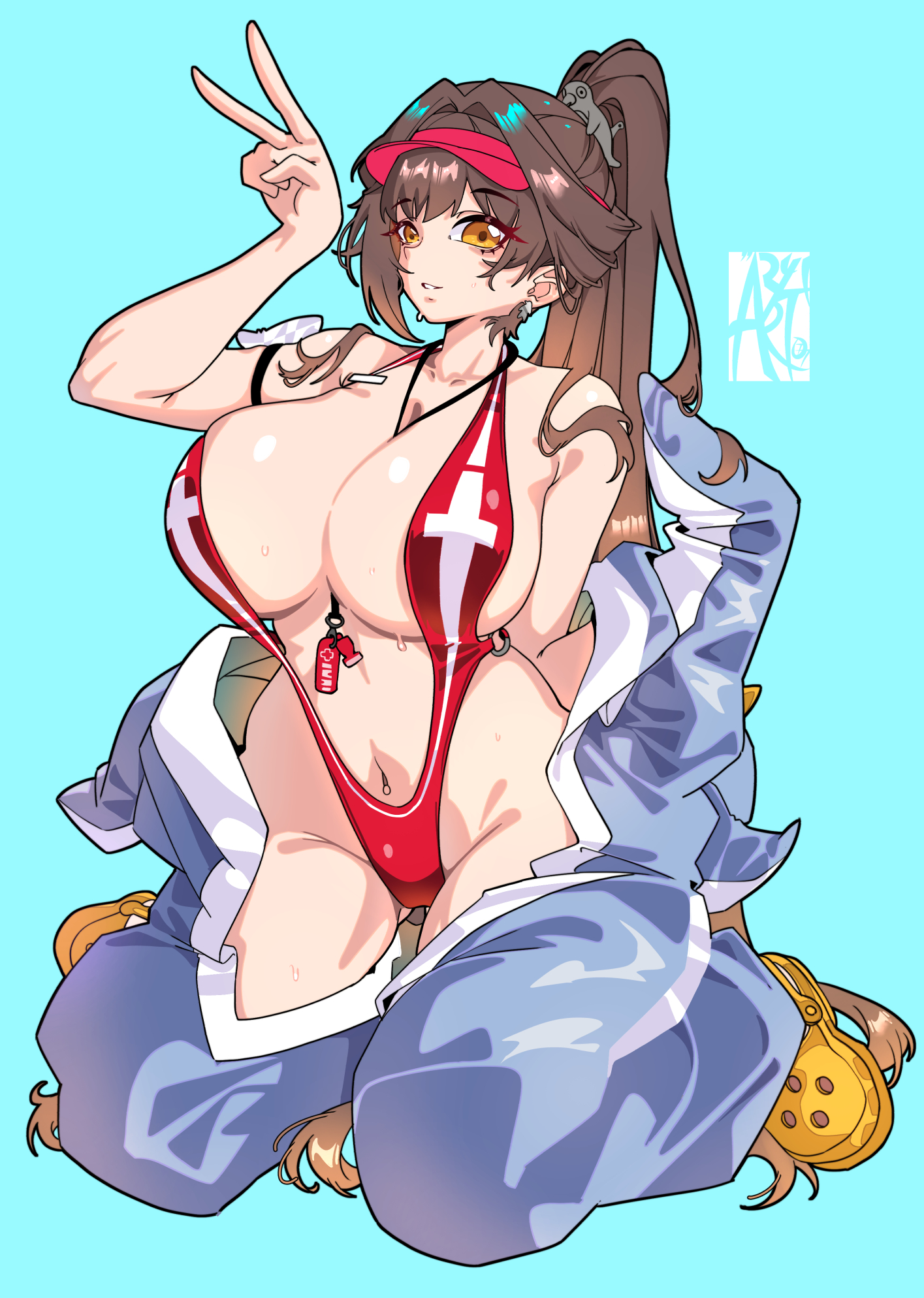 Marciana (Marine Study) (Nikke) Rule 34 Image