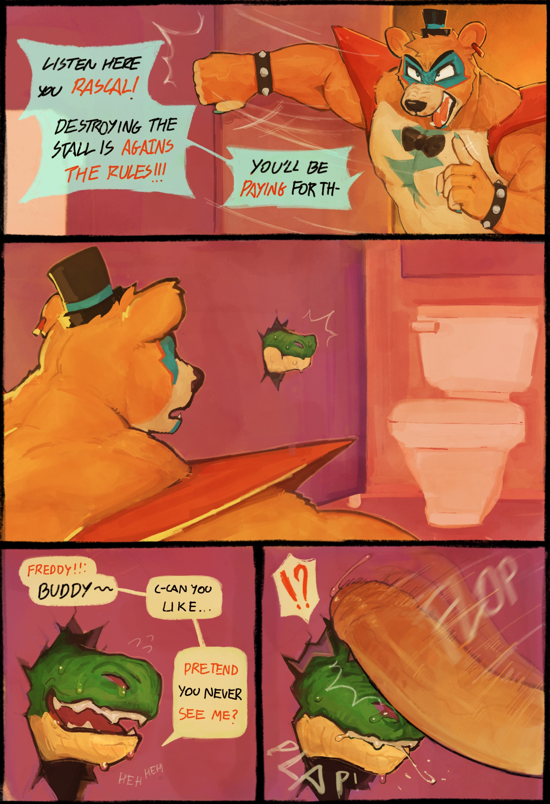 Glamrock Freddy (Fnaf) Rule 34 Image