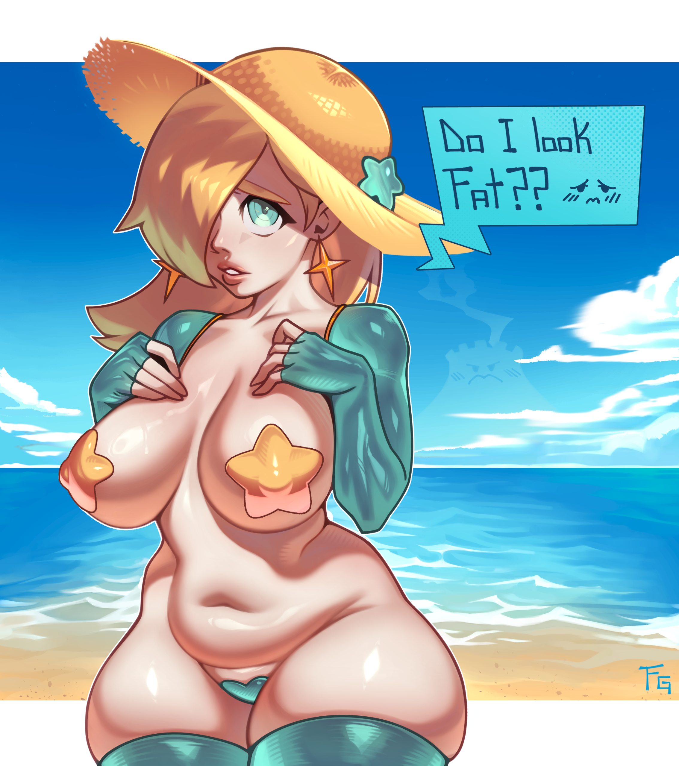 Princess Rosalina (Mario (Series)) Rule 34 Image
