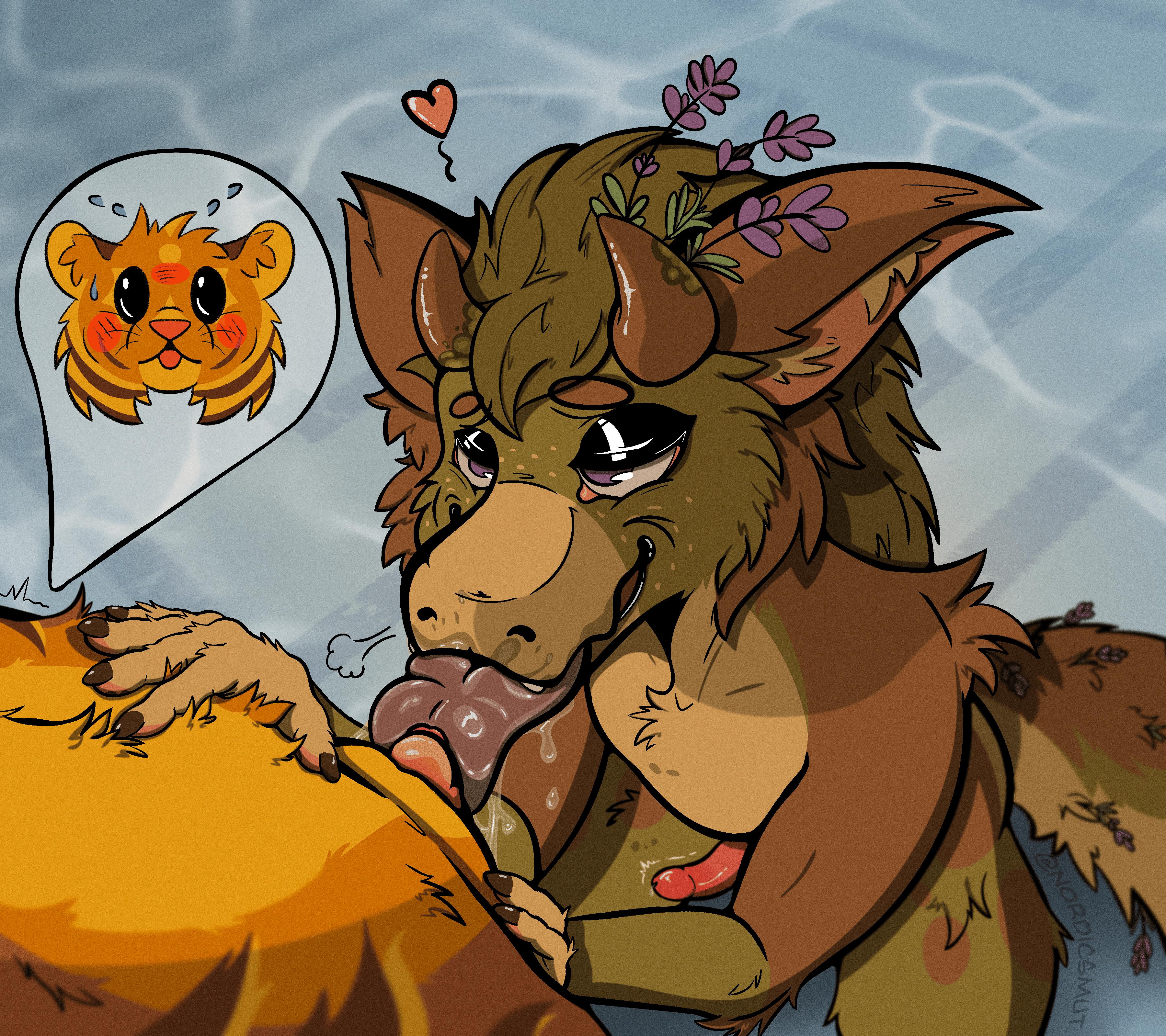 Lavender (Flower) Rule 34 Image