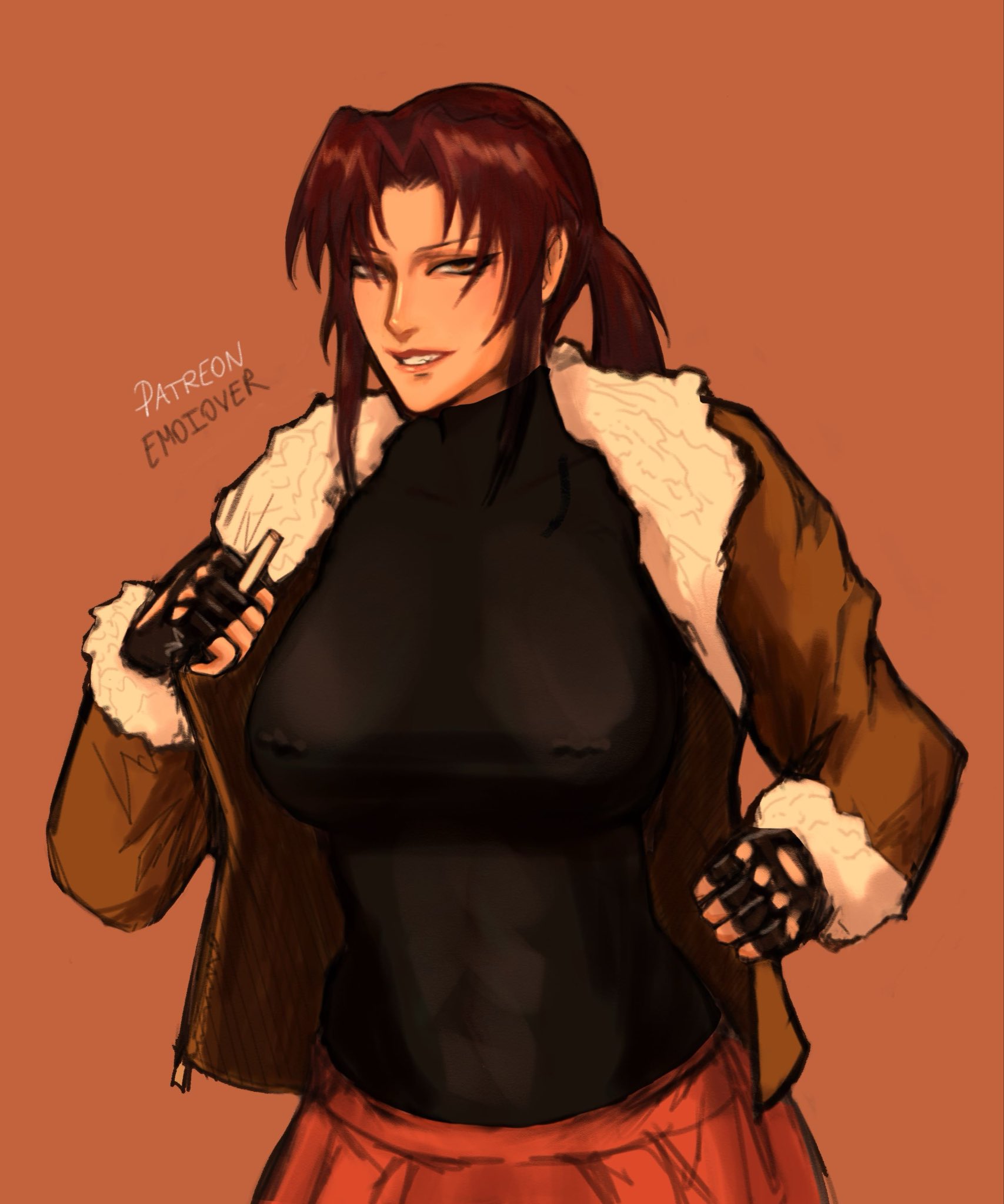 Revy (Black Lagoon) Rule 34 Image