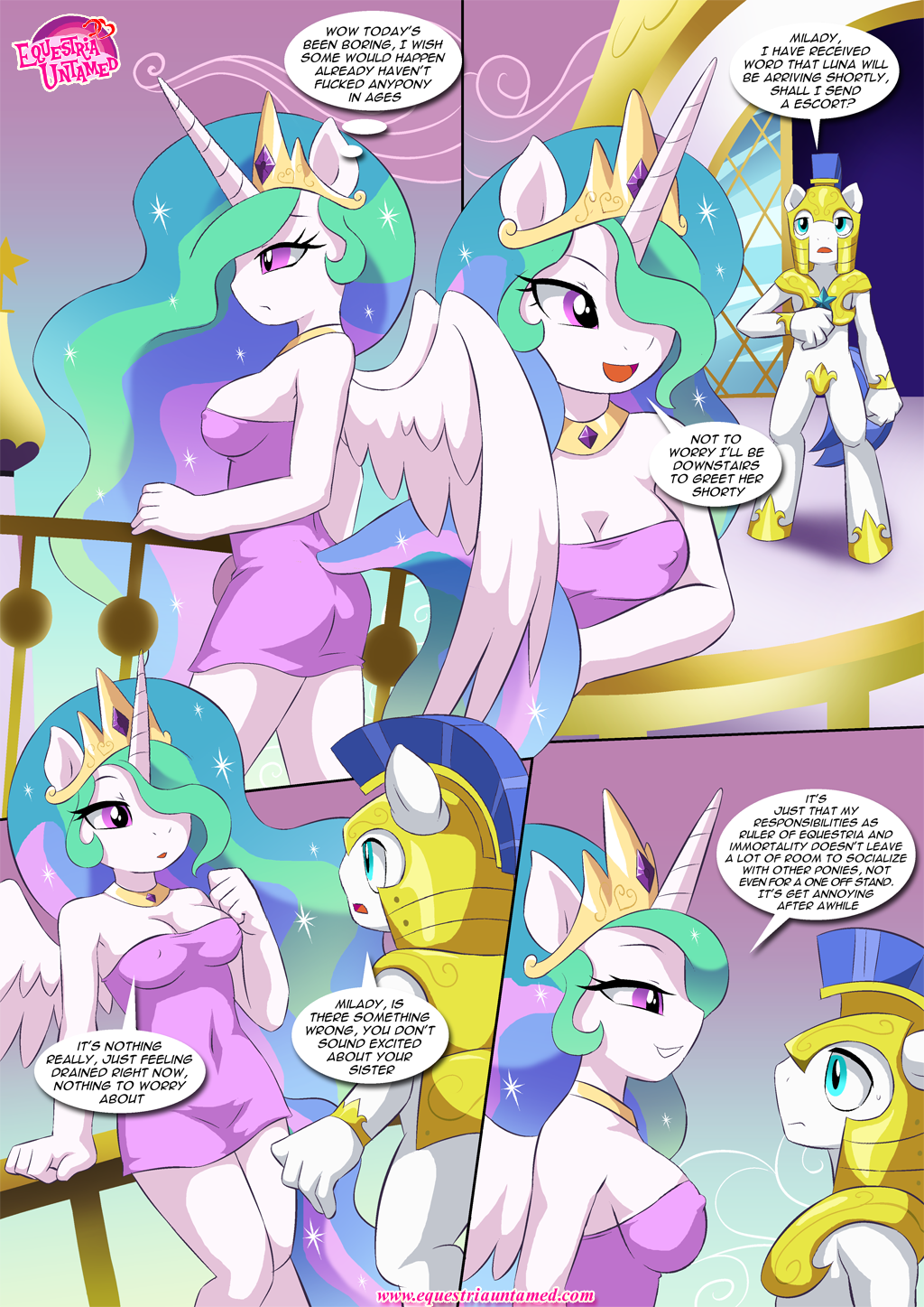 Princess Celestia (Mlp) Rule 34 Image