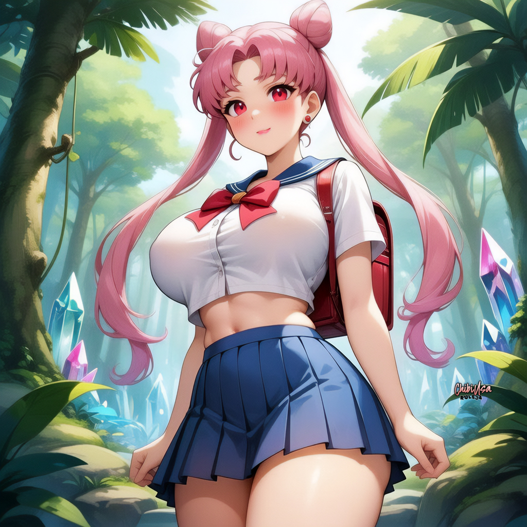 Chibi Usa (Bishoujo Senshi Sailor Moon) Rule 34 Image