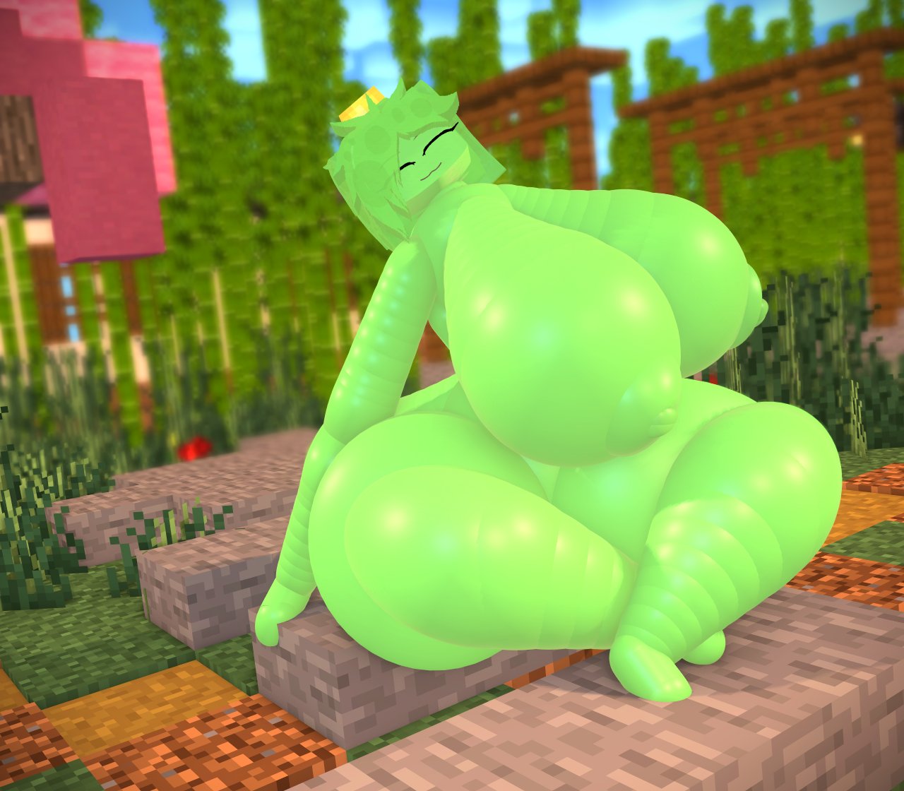 Slime (Minecraft) Rule 34 Image