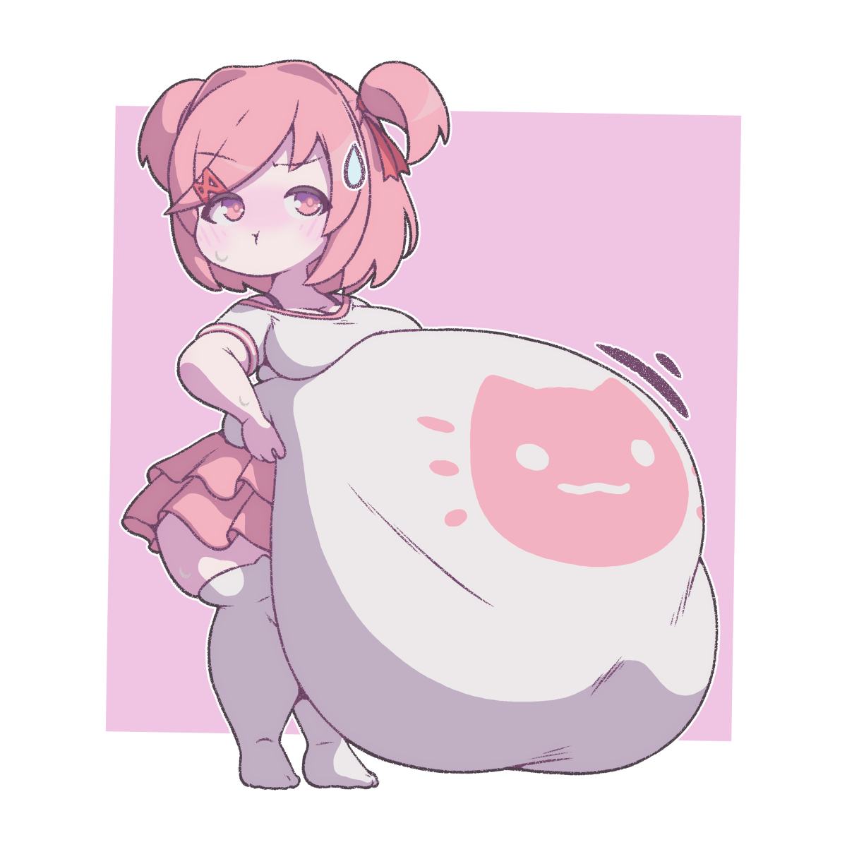 Natsuki (Doki Doki Literature Club) Rule 34 Image