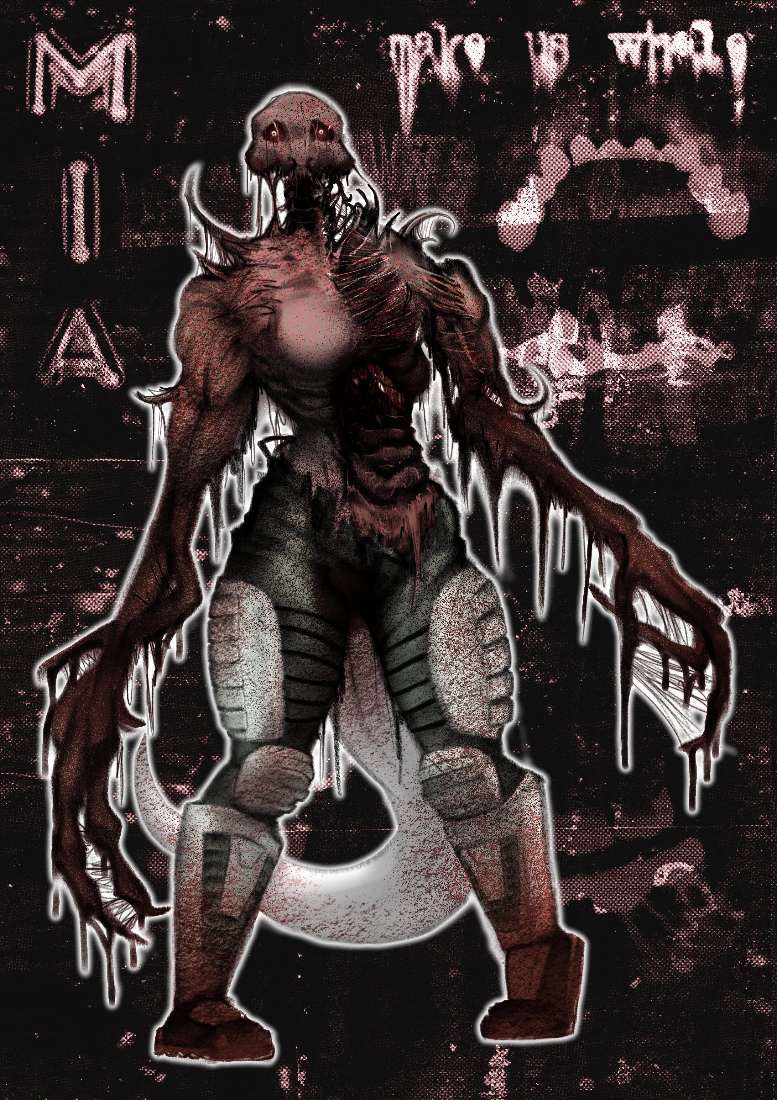 Necromorph (Dead Space) Rule 34 Image