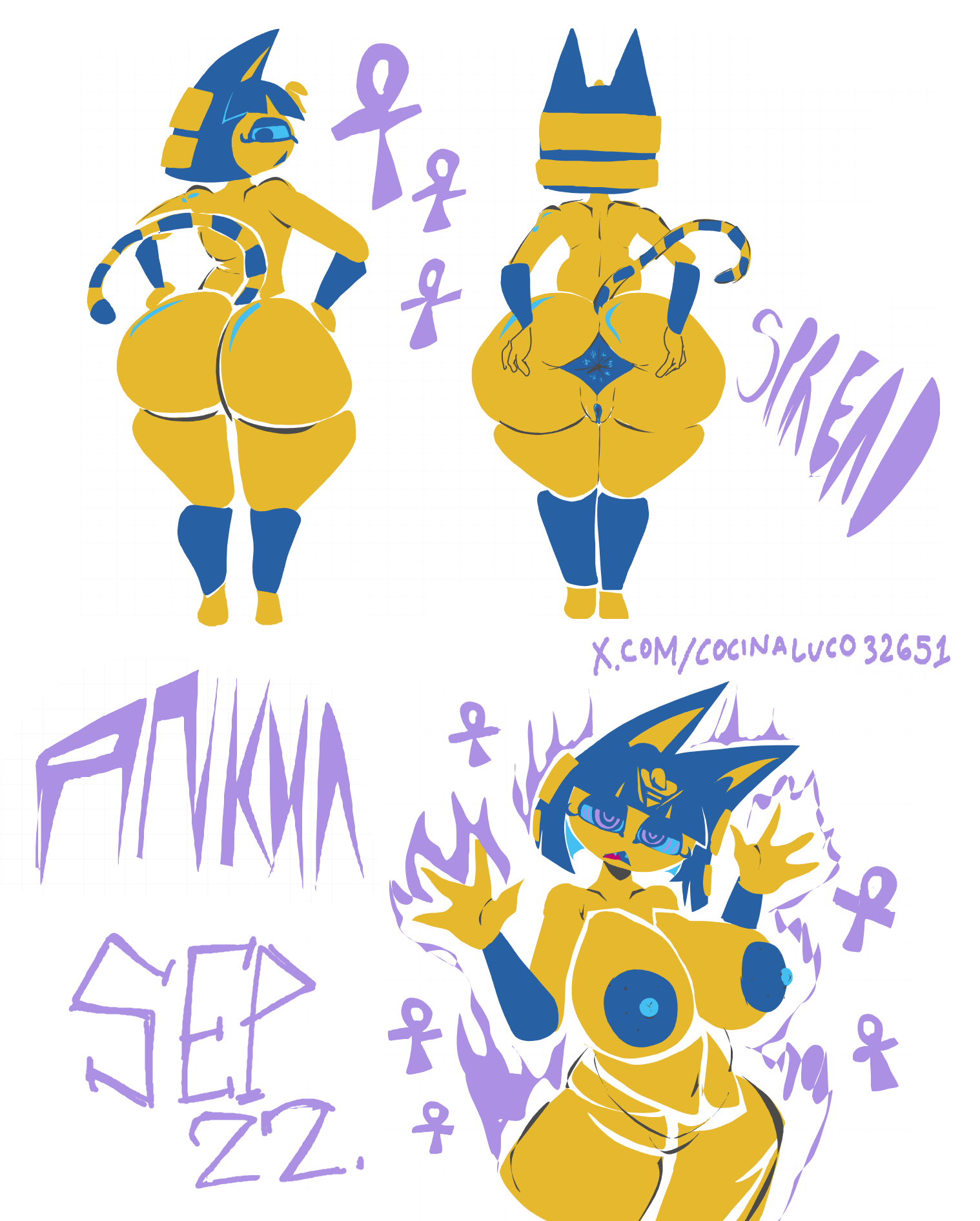 Ankha (Animal Crossing) Rule 34 Image