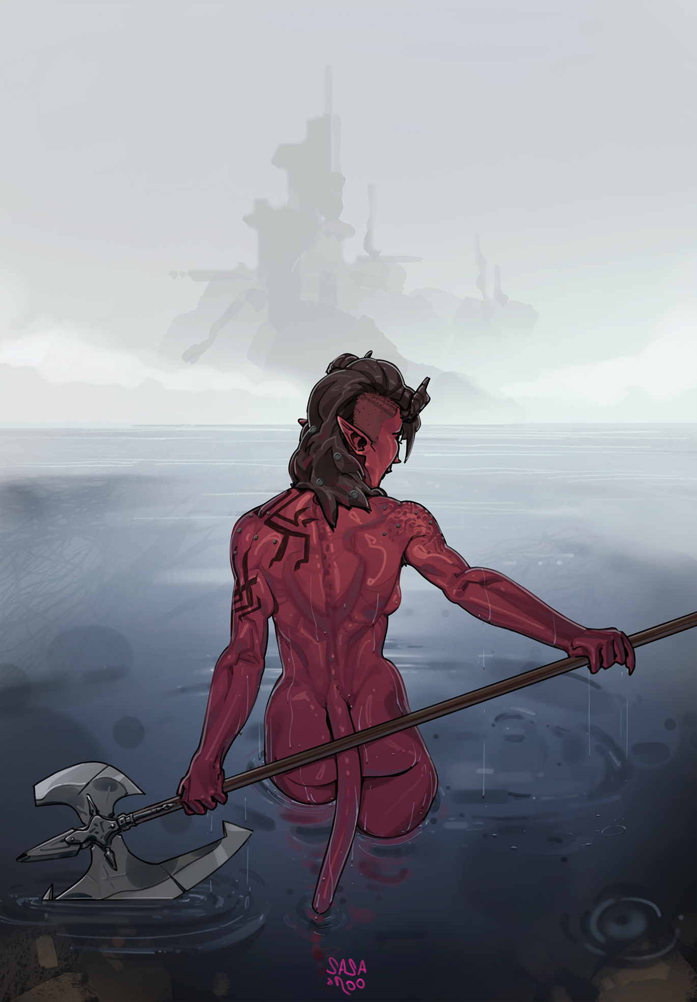 Karlach (Baldur'S Gate) Rule 34 Image