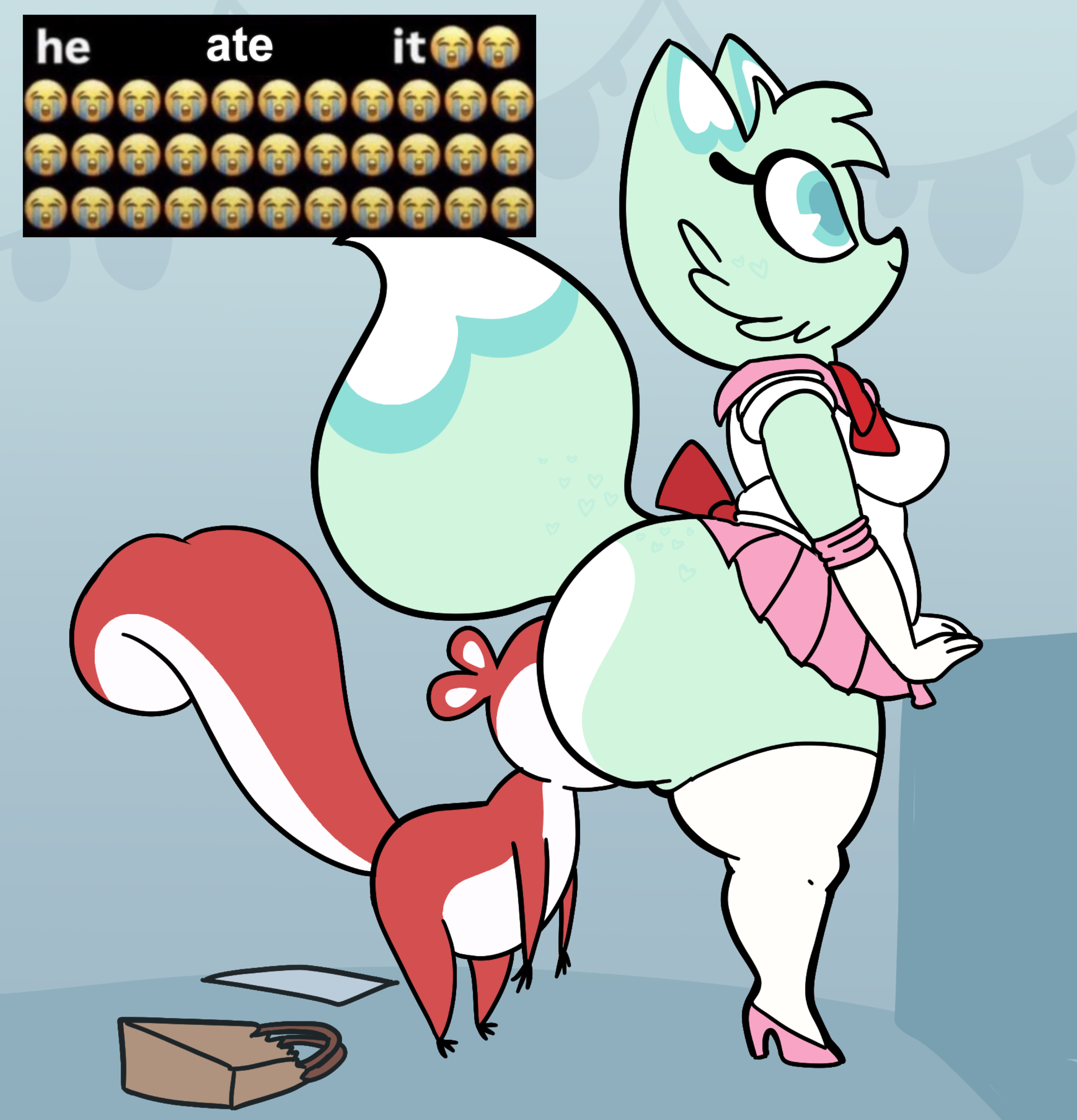 Hawt Saus (Chikn Nuggit) Rule 34 Image