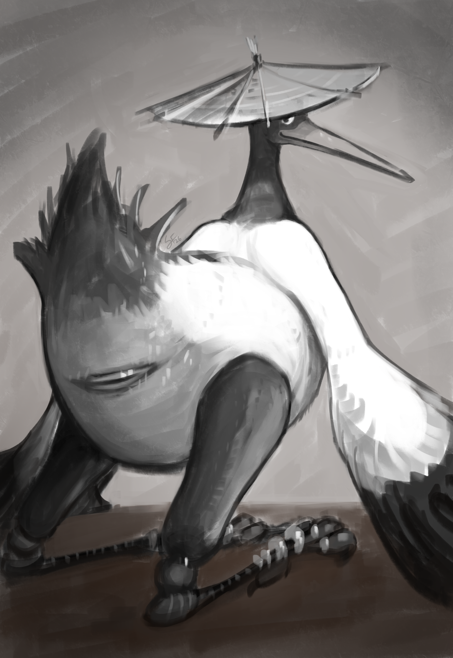 Master Crane (Dreamworks) Rule 34 Image