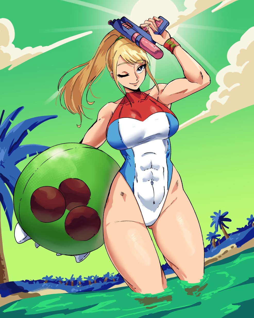 Samus Aran (Metroid) Rule 34 Image