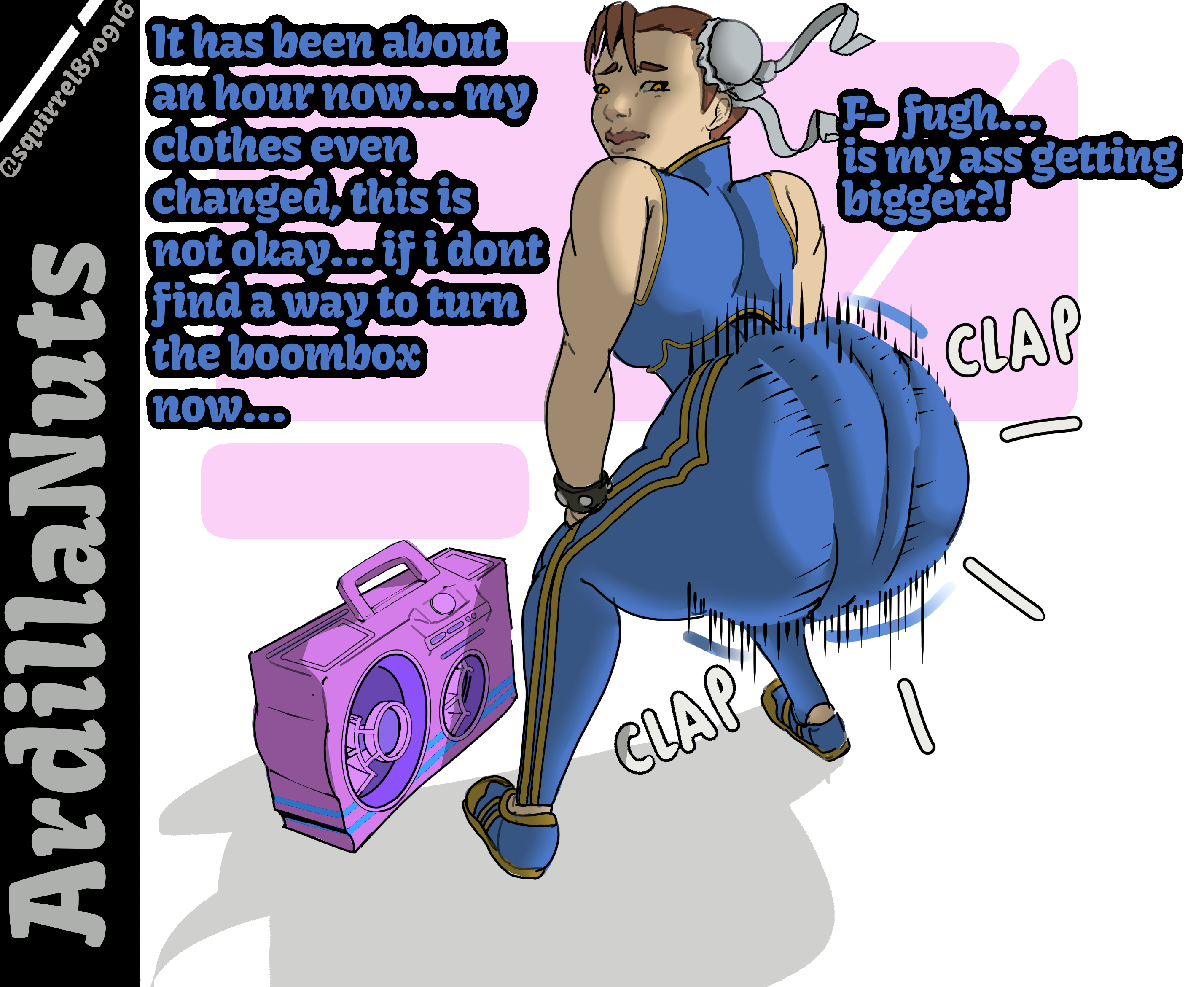 Chun-Li (Original) Rule 34 Image